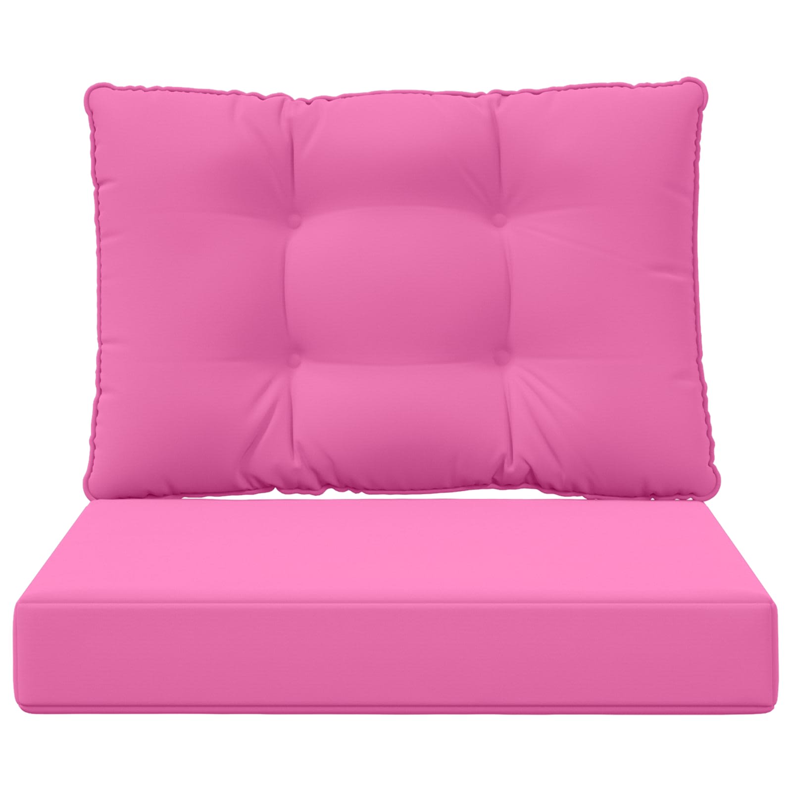 Cuscino per divano da esterno Poliestere Rosa 60 x 50,5 cm