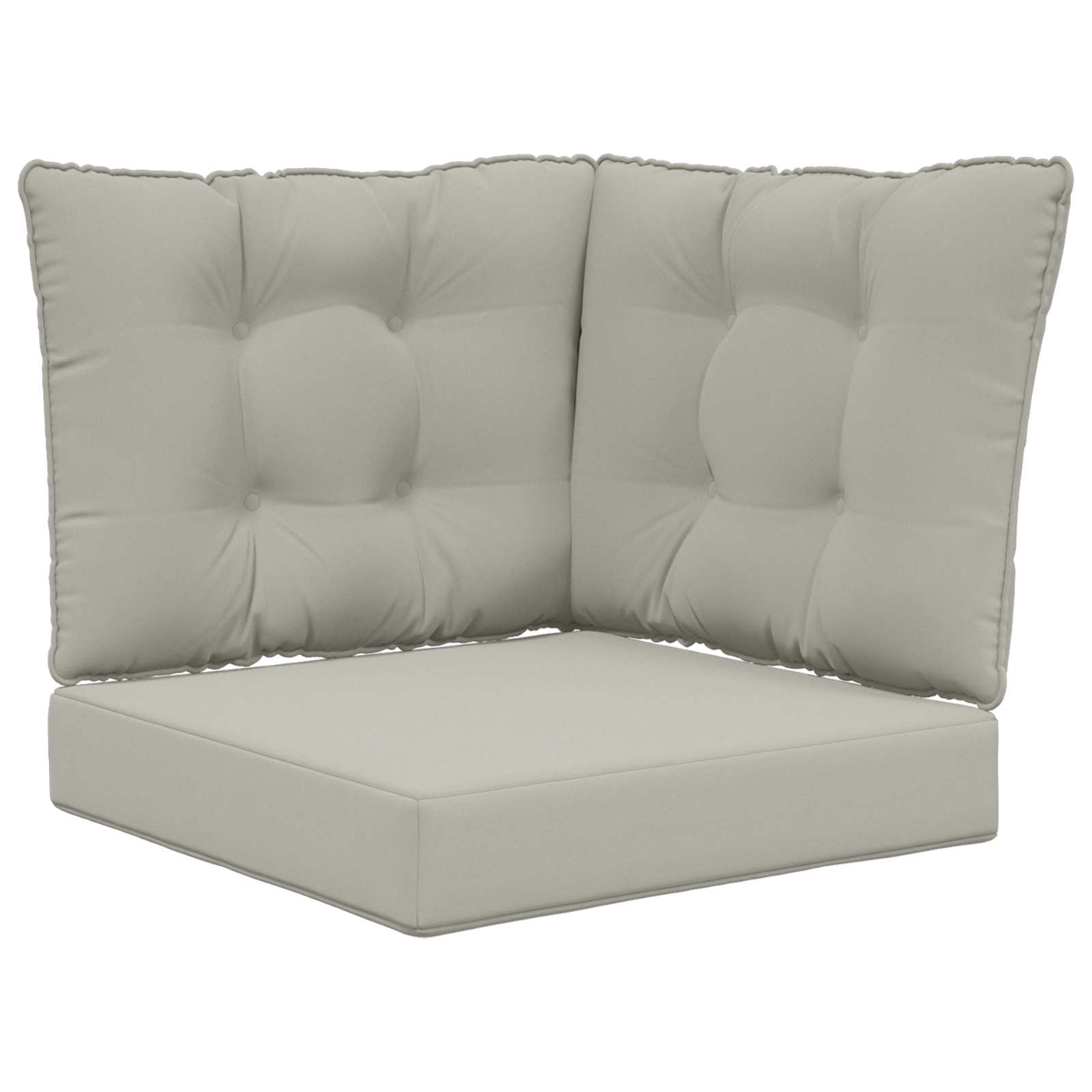 Cuscino per divano da esterno Poliestere Grigio 50,5 x 50,5 cm