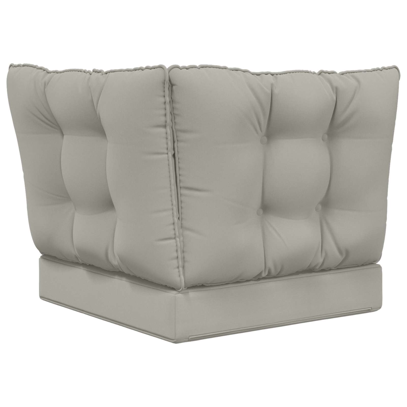Cuscino per divano da esterno Poliestere Grigio 50,5 x 50,5 cm