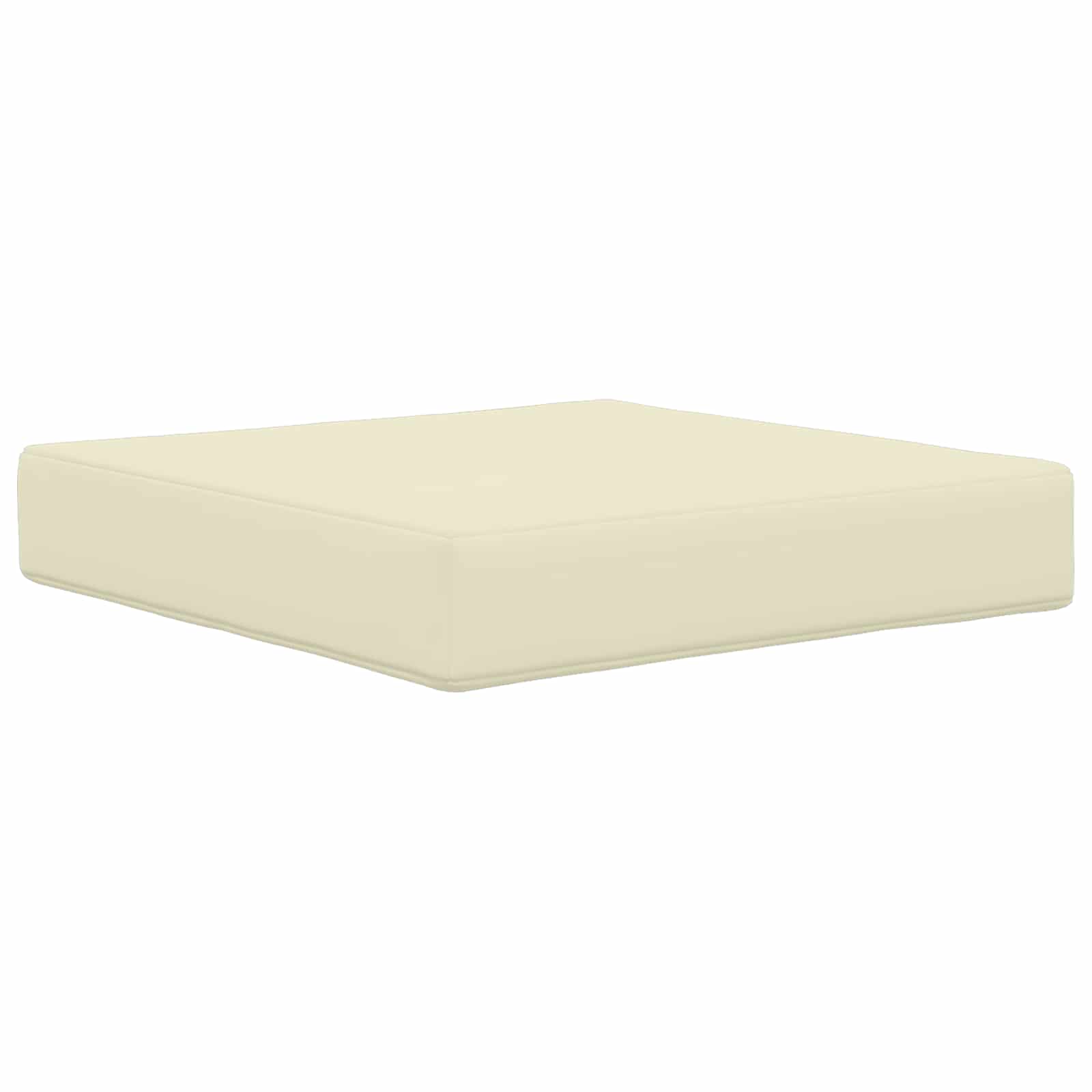 Cuscino per divano da esterno Poliestere Crema 50,5 x 50,5 cm