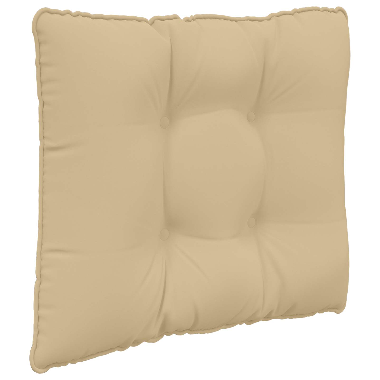 Cuscino per divano da esterno Poliestere Beige 50,5 x 50,5 cm