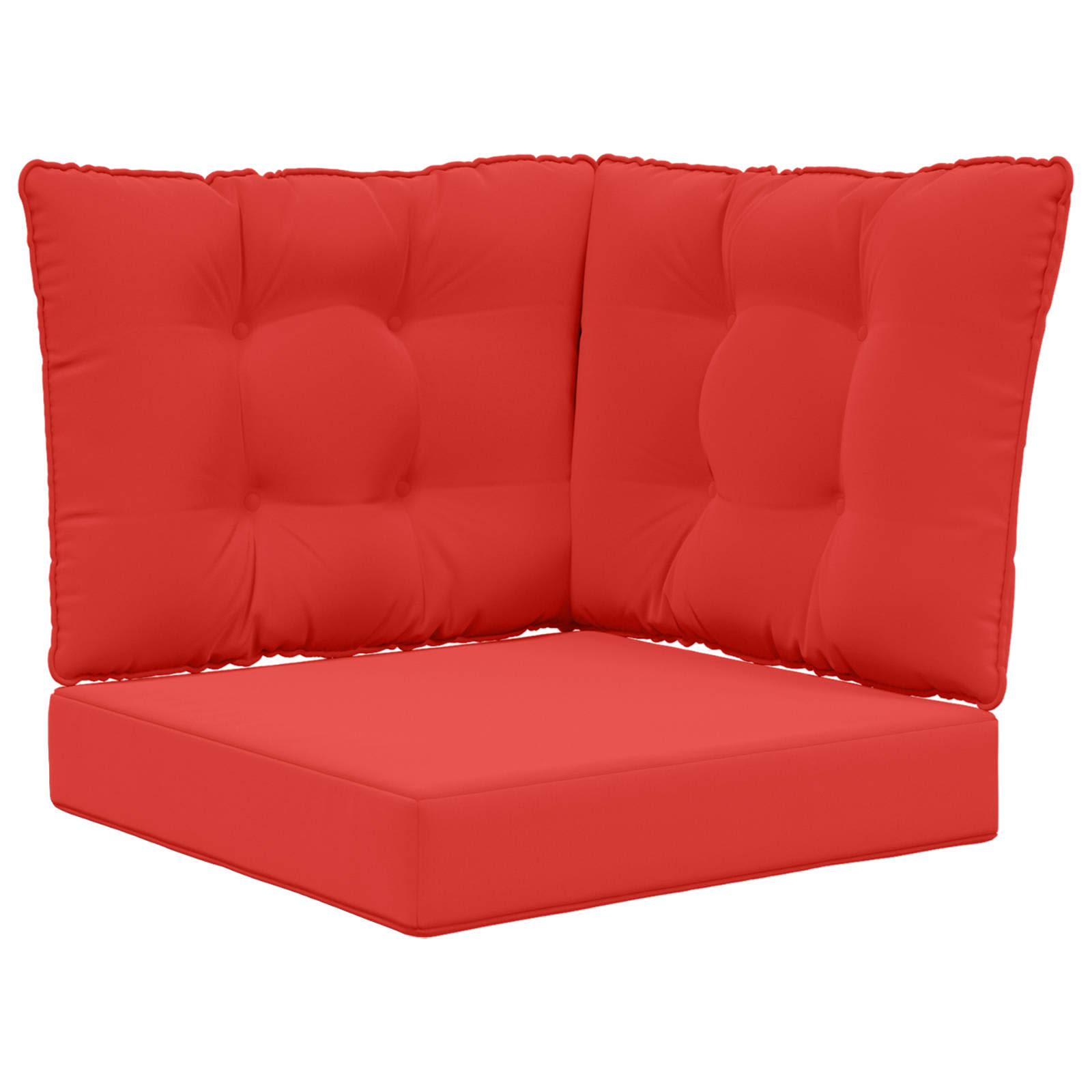 Cuscino per divano da esterno Poliestere Rosso 50,5 x 50,5 cm
