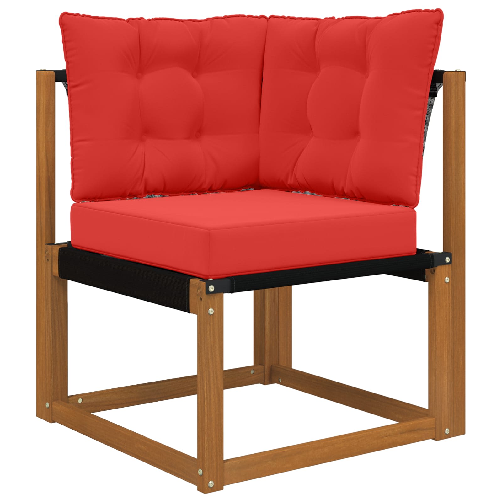Cuscino per divano da esterno Poliestere Rosso 50,5 x 50,5 cm