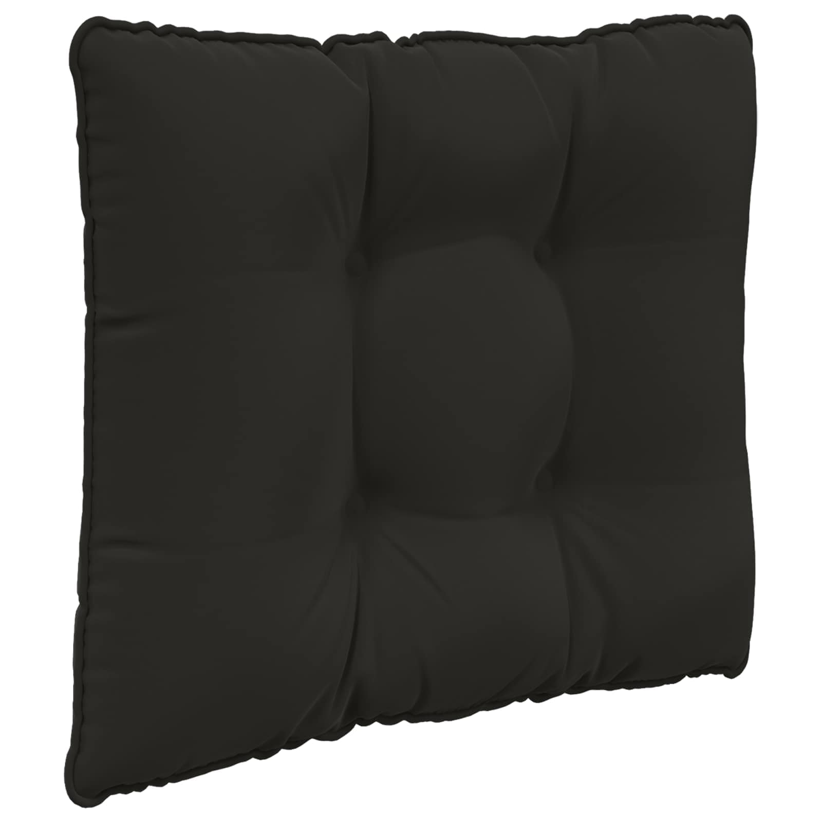 Cuscino per divano da esterno Poliestere Nero 50,5 x 50,5 cm