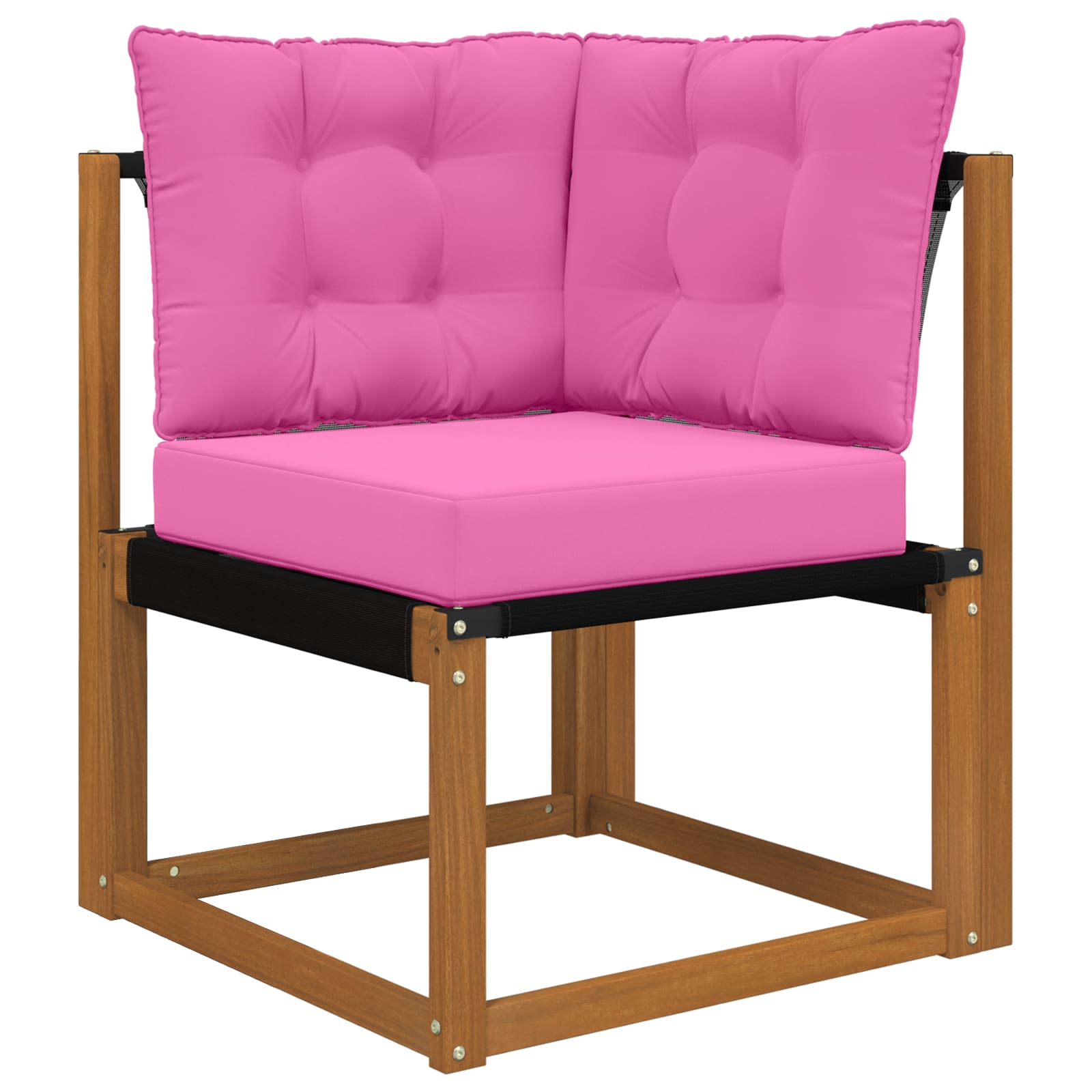 Cuscino per divano da esterno Poliestere Rosa 50,5 x 50,5 cm