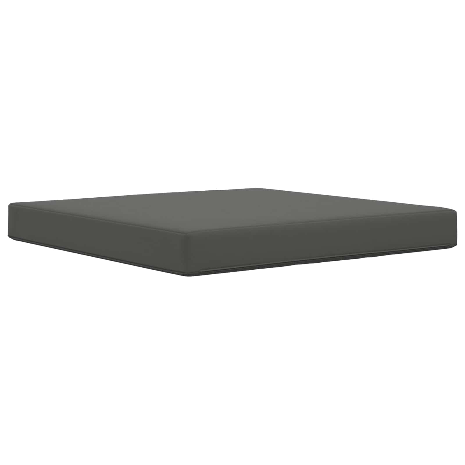 Cuscino per divano da esterno Poliestere Antracite 80 x 80 cm