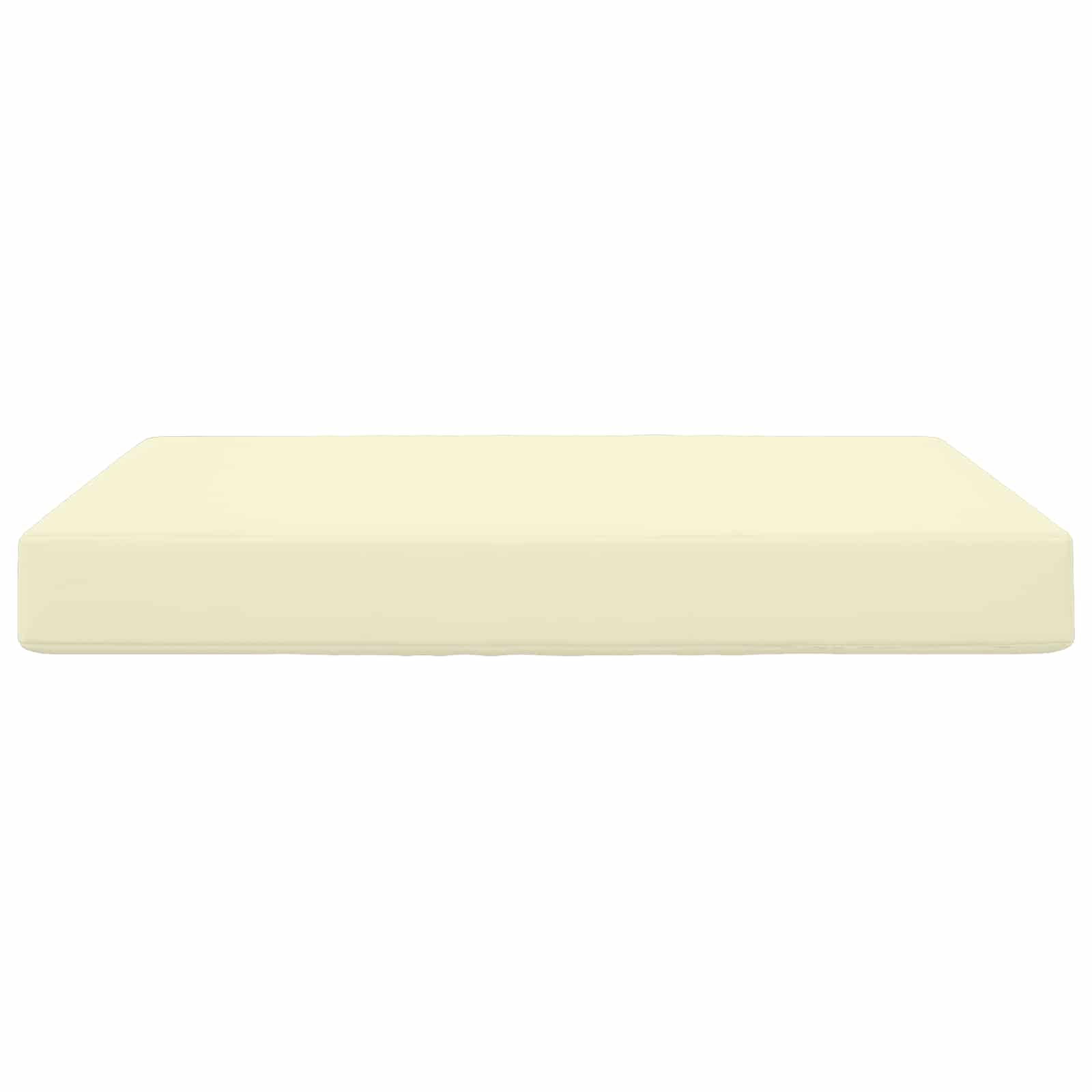 Cuscino per divano da esterno Poliestere Crema 80 x 80 cm