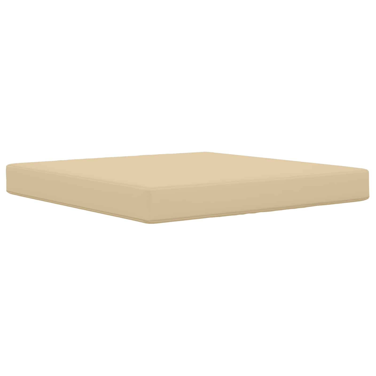 Cuscino per divano da esterno Poliestere Beige 80 x 80 cm