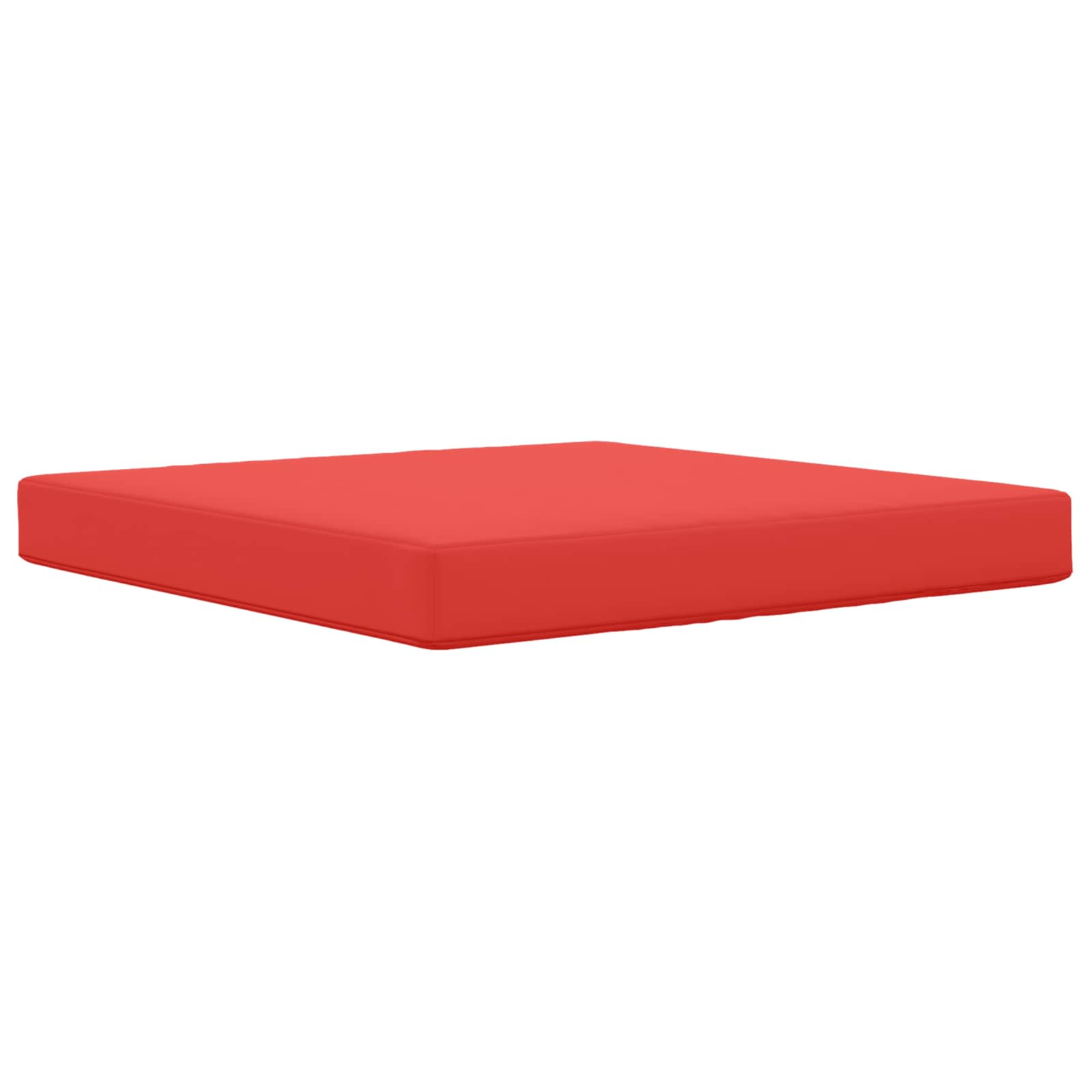 Cuscino per divano da esterno Poliestere Rosso 80 x 80 cm