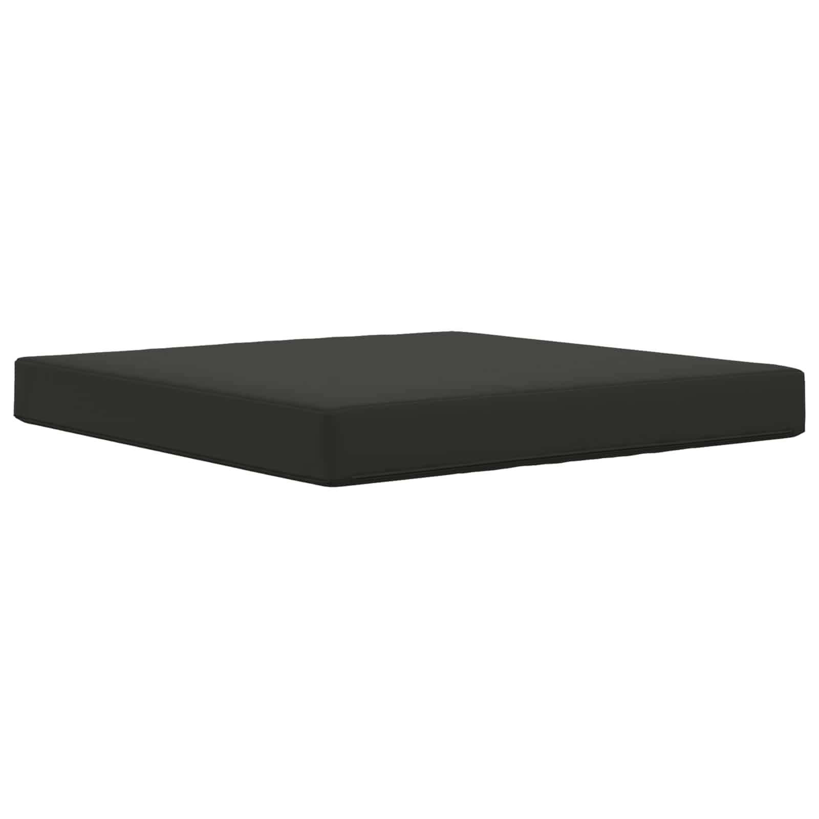 Cuscino per divano da esterno Poliestere Nero 80 x 80 cm