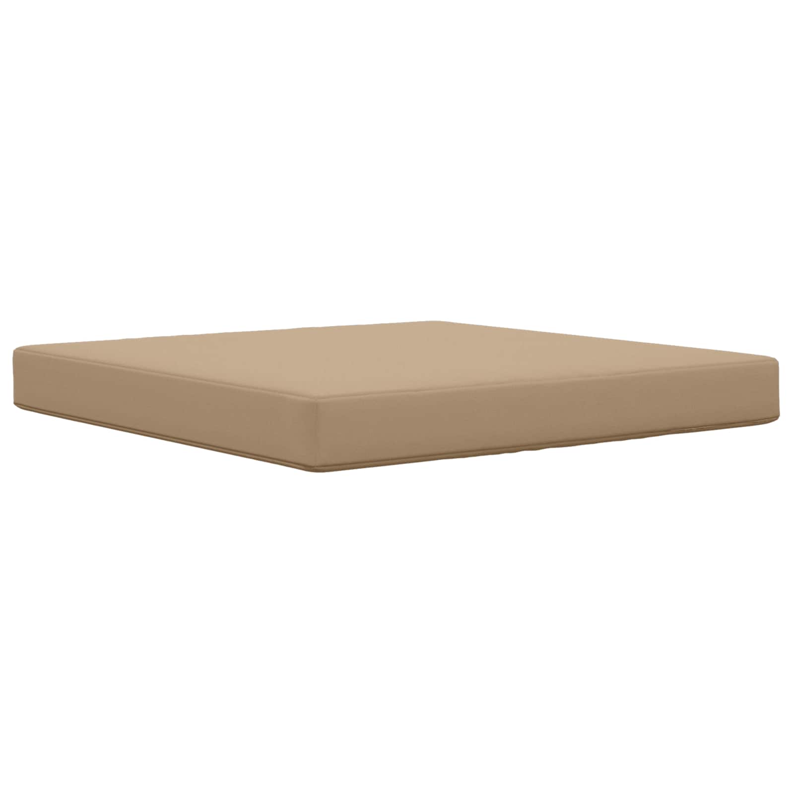 Cuscino per divano da esterno Poliestere Tortora 80 x 80 cm
