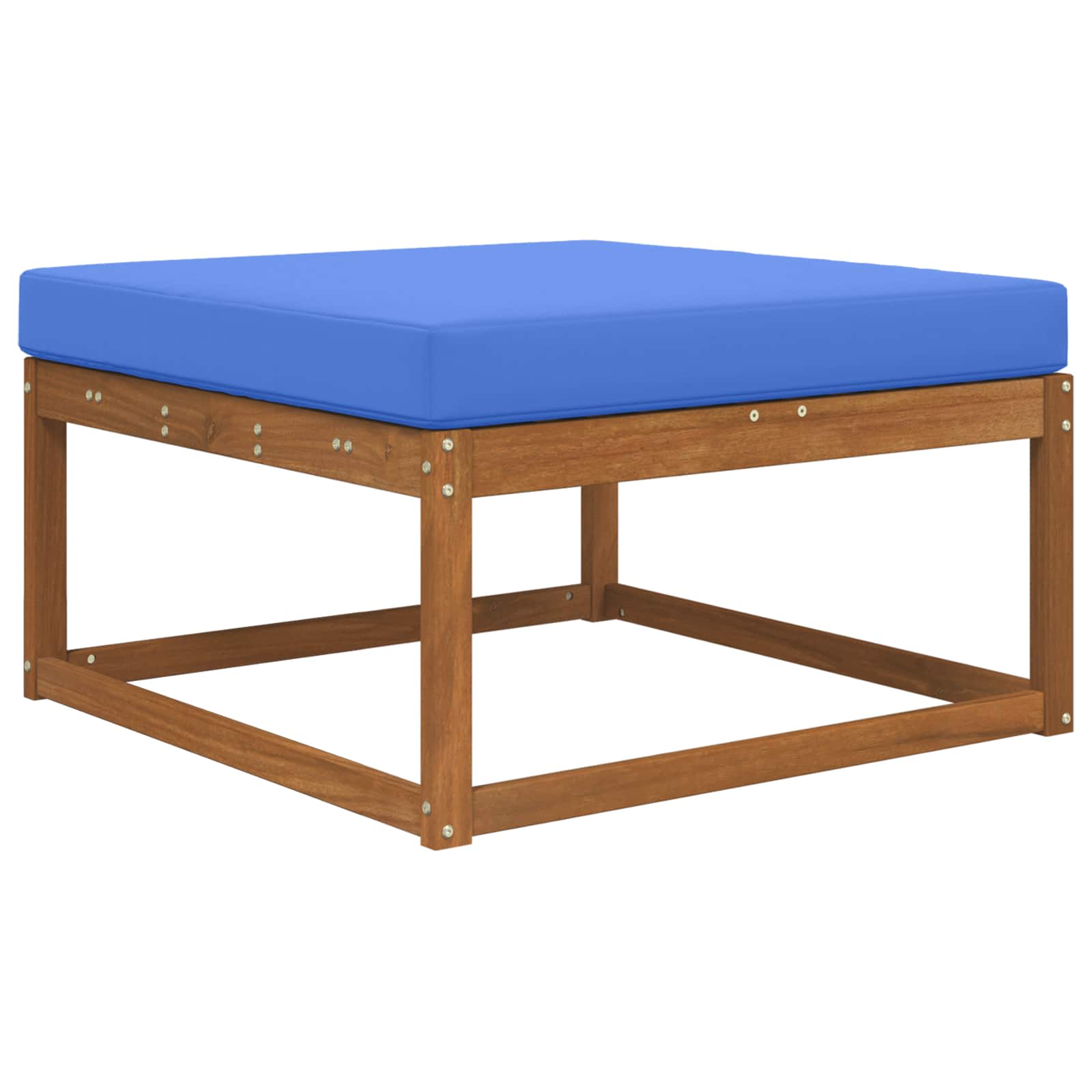 Cuscino per divano da esterno Poliestere Blu Reale 80 x 80 cm