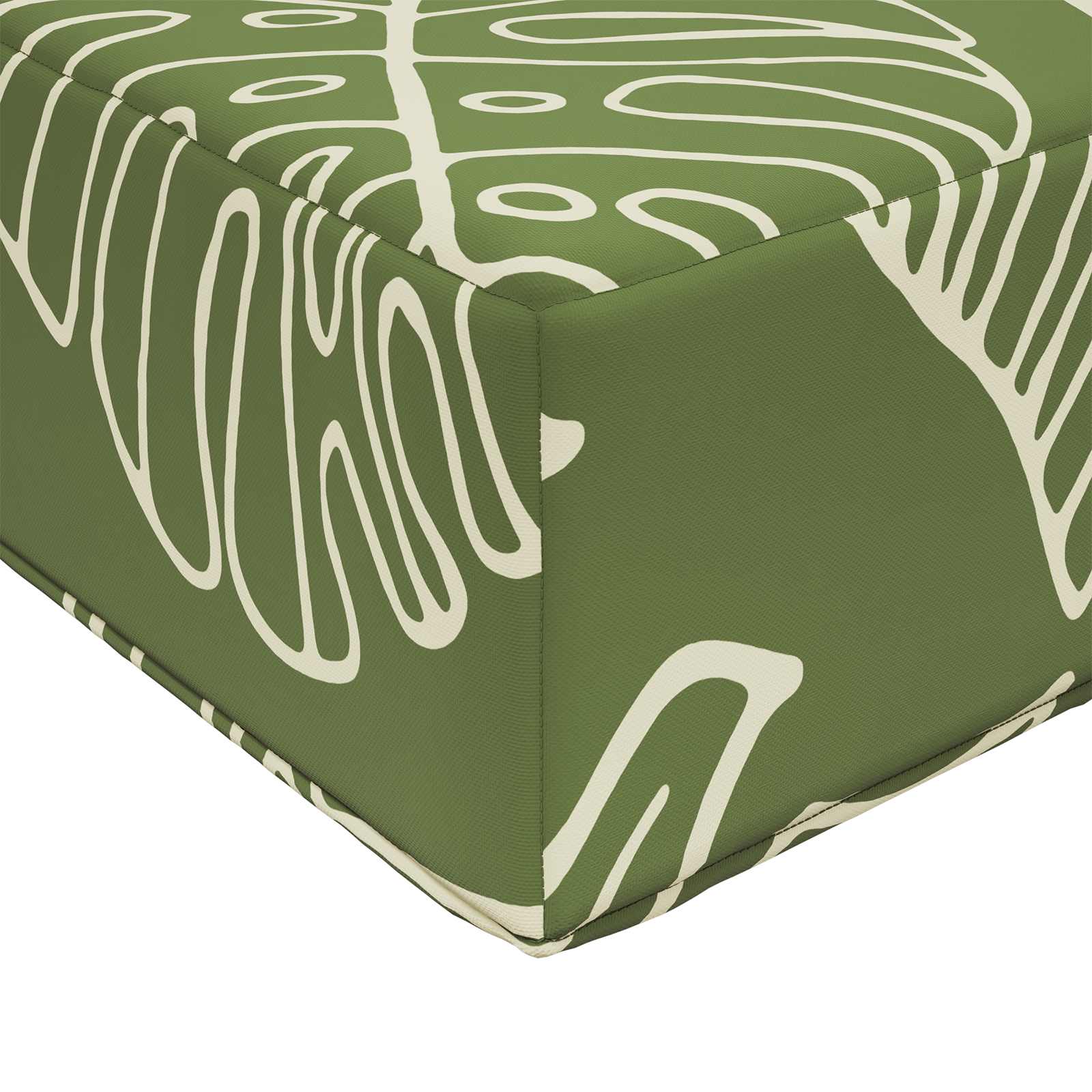 Cuscino per divano da esterno Poliestere Design a foglia
