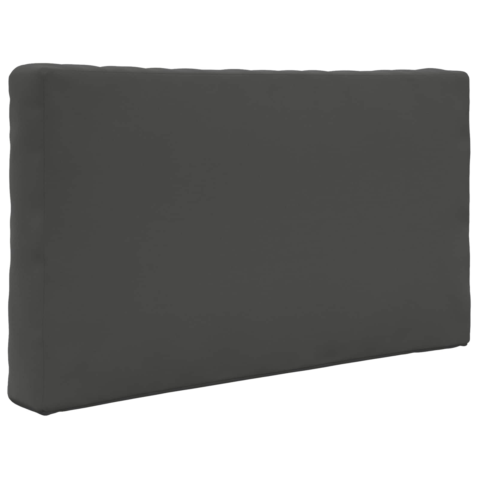 Cuscino per divano da esterno Poliestere Antracite 80 x 80 cm