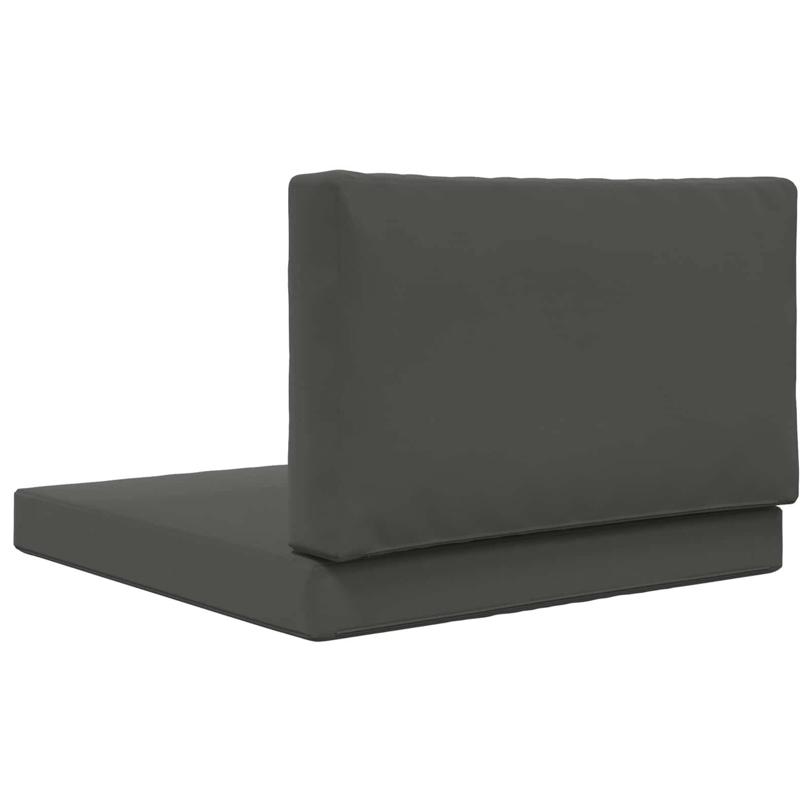 Cuscino per divano da esterno Poliestere Antracite 80 x 80 cm