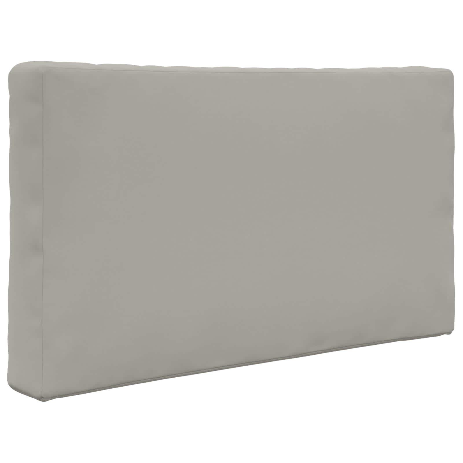 Cuscino per divano da esterno Poliestere Grigio 80 x 80 cm
