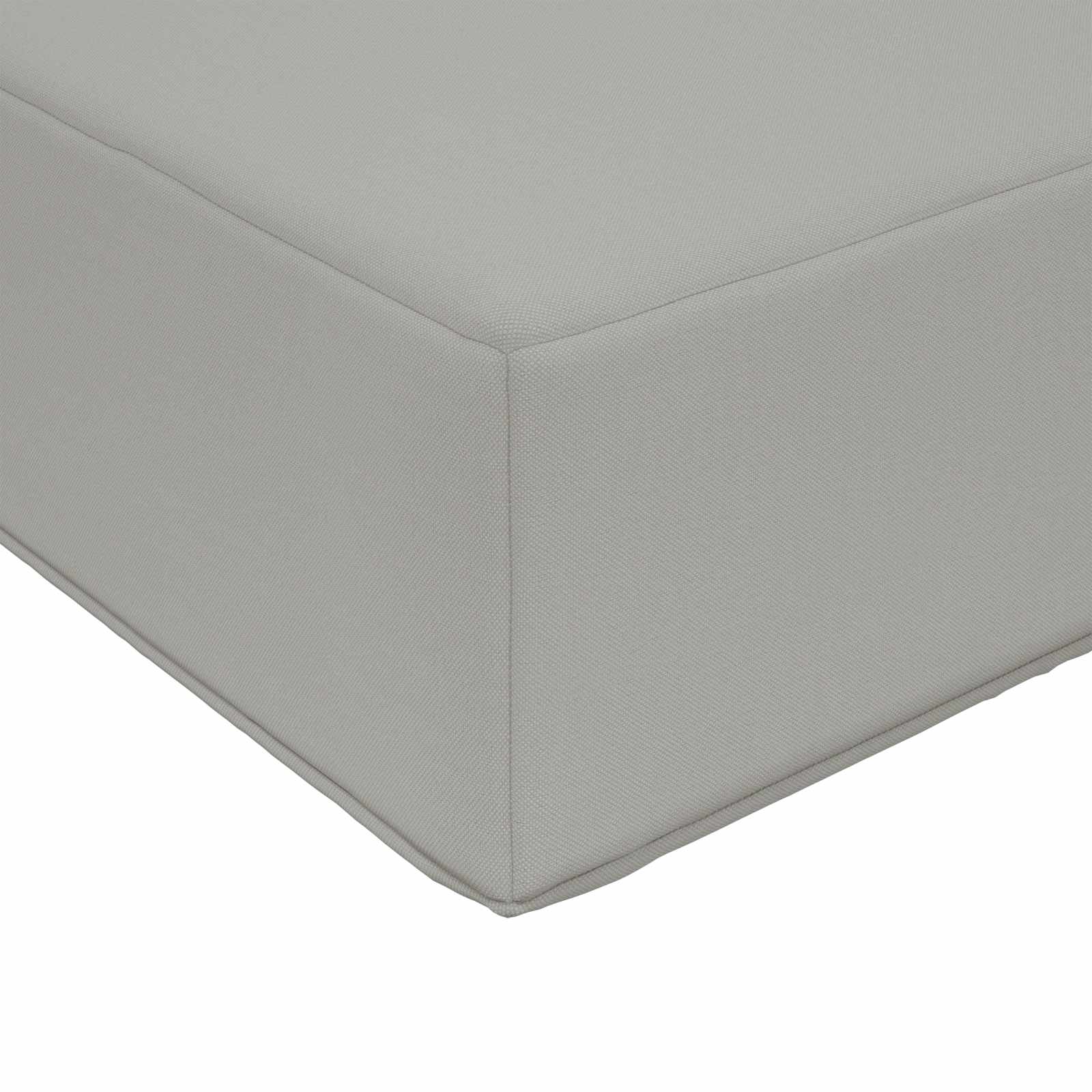Cuscino per divano da esterno Poliestere Grigio 80 x 80 cm