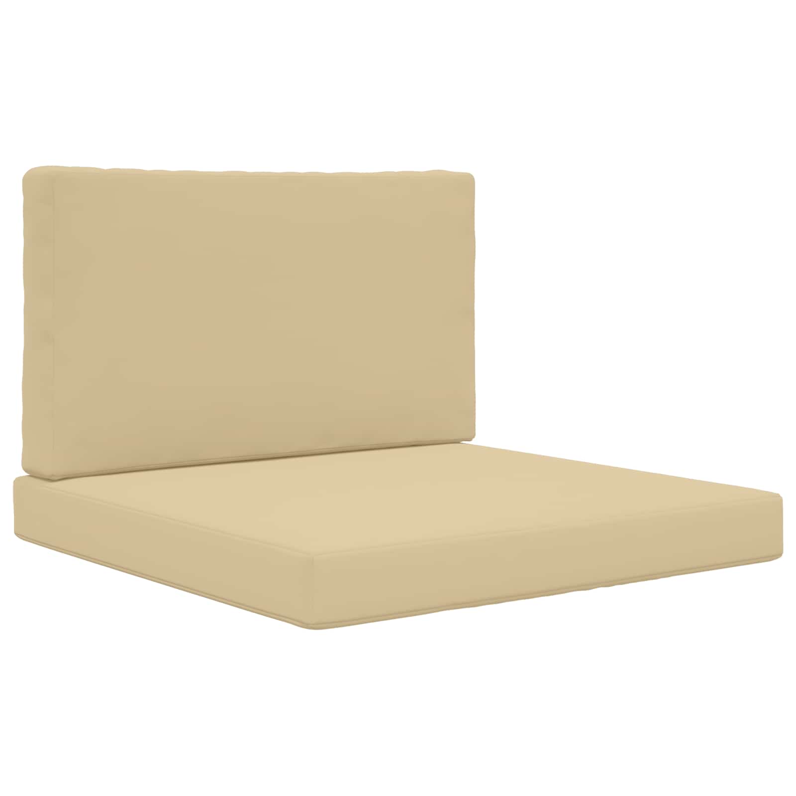 Cuscino per divano da esterno Poliestere Beige 80 x 80 cm
