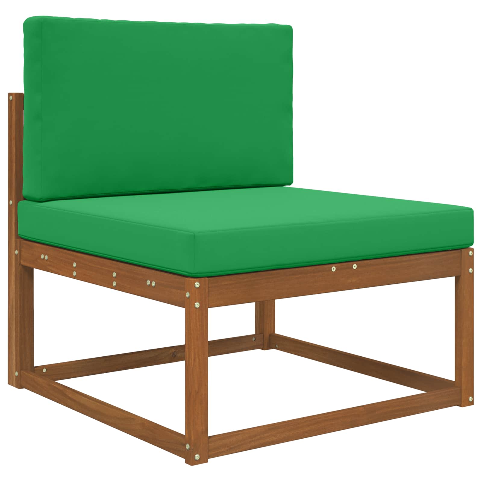 Cuscino per divano da esterno Poliestere Verde 80 x 80 cm