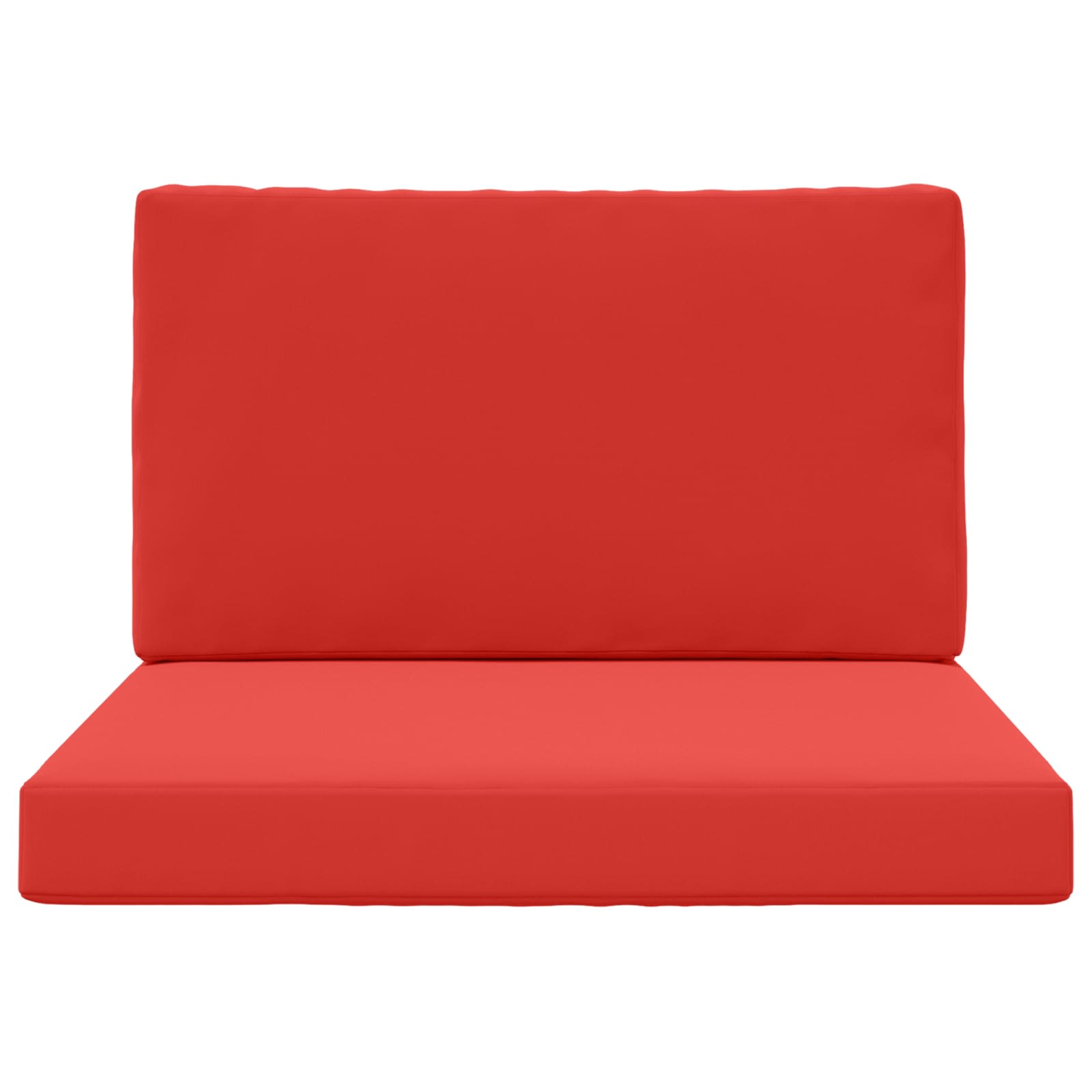 Cuscino per divano da esterno Poliestere Rosso 80 x 80 cm