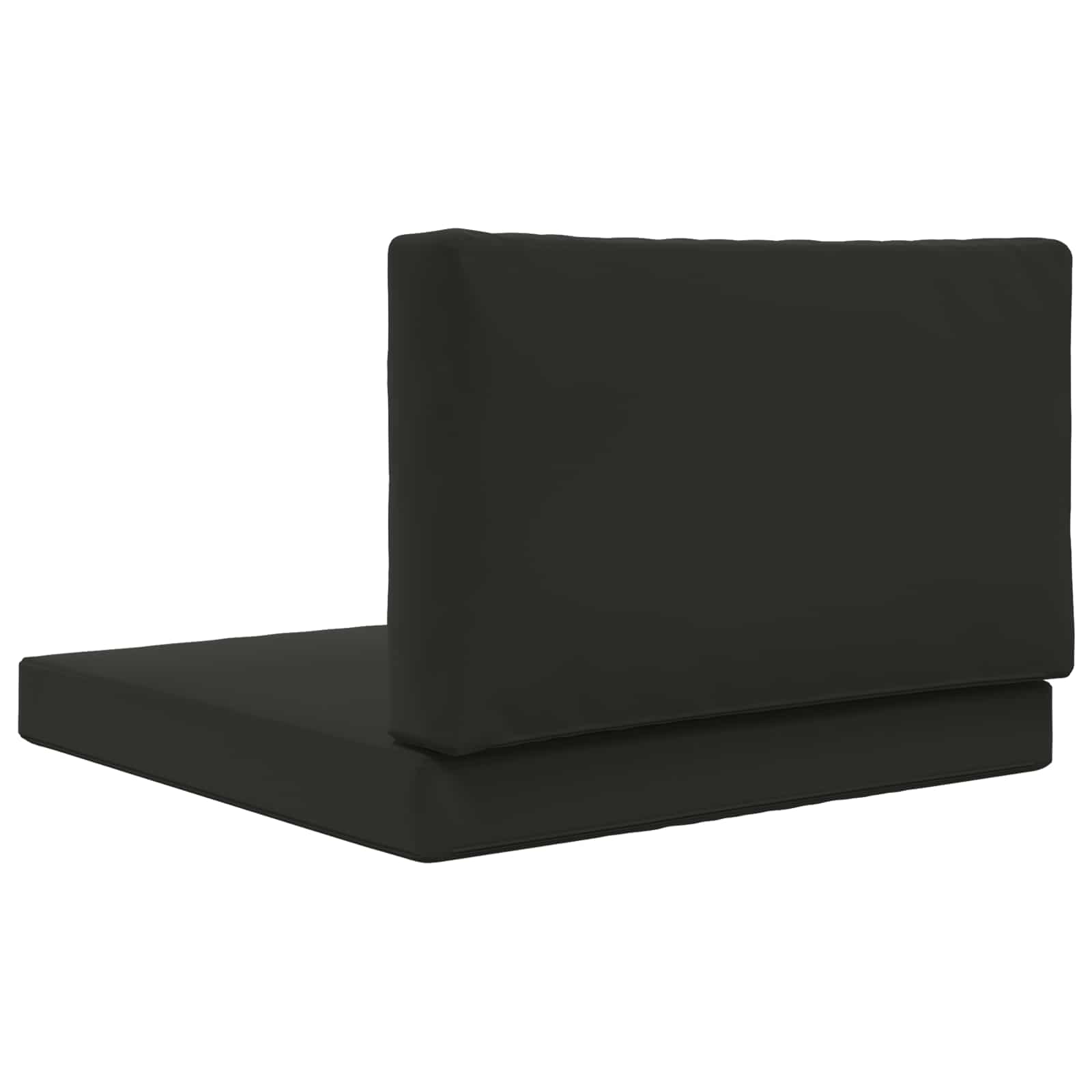 Cuscino per divano da esterno Poliestere Nero 80 x 80 cm