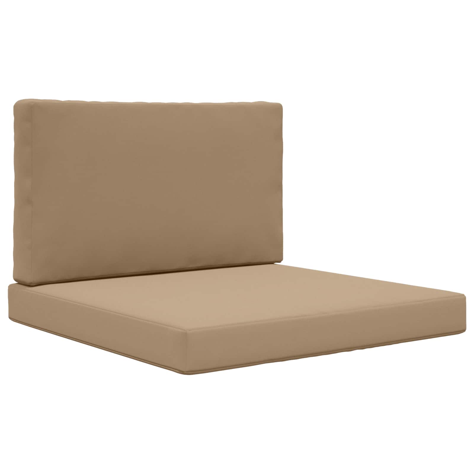 Cuscino per divano da esterno Poliestere Tortora 80 x 80 cm