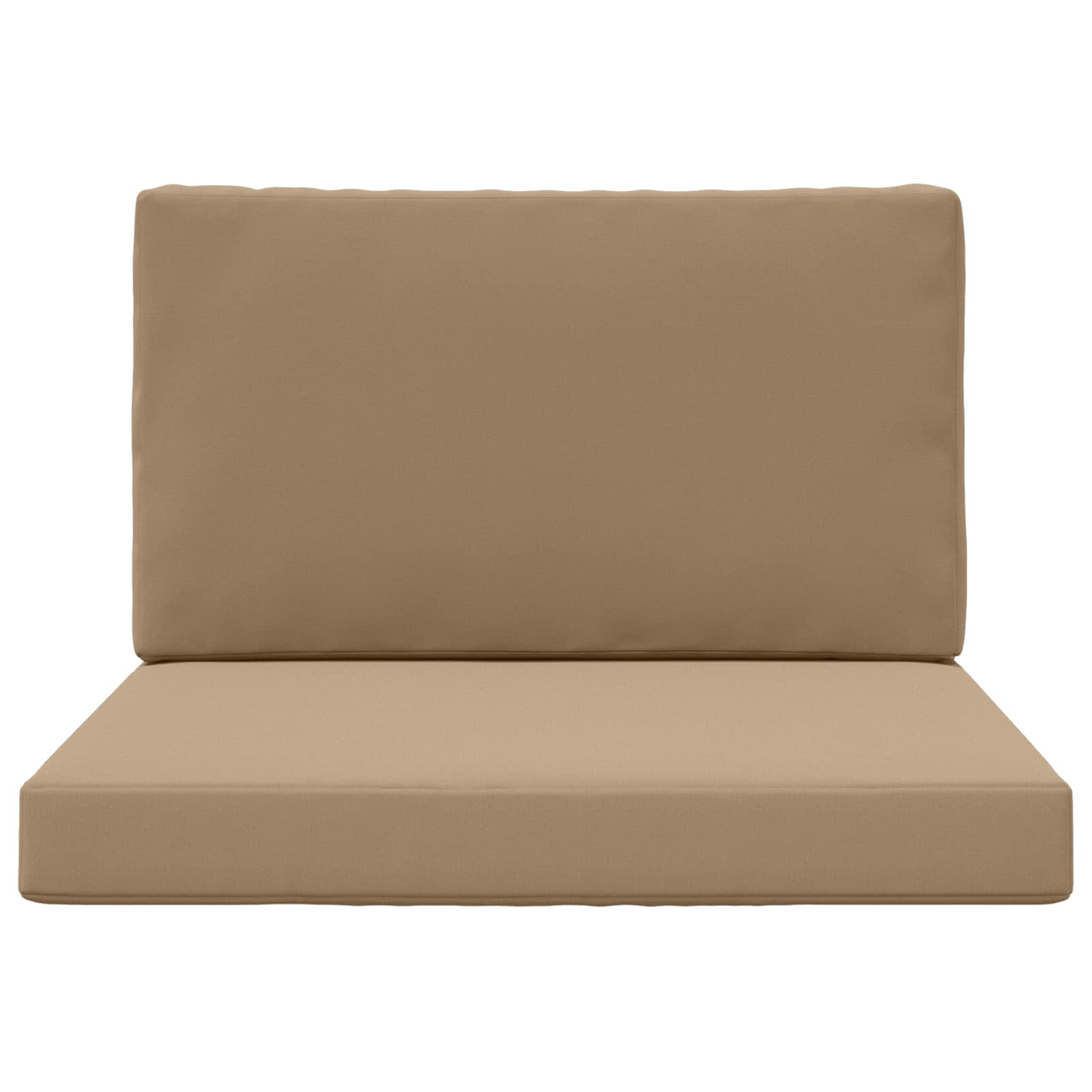 Cuscino per divano da esterno Poliestere Tortora 80 x 80 cm