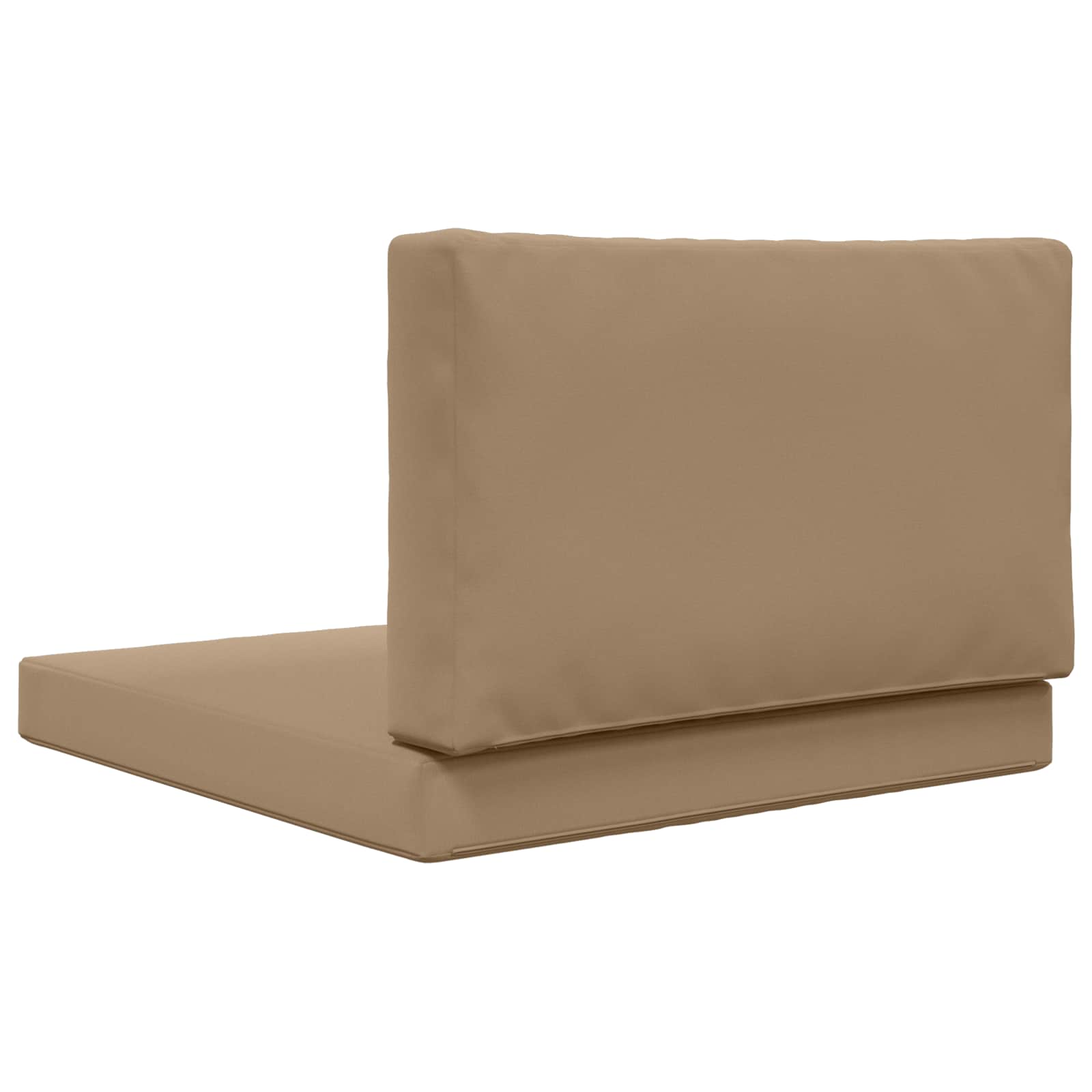 Cuscino per divano da esterno Poliestere Tortora 80 x 80 cm