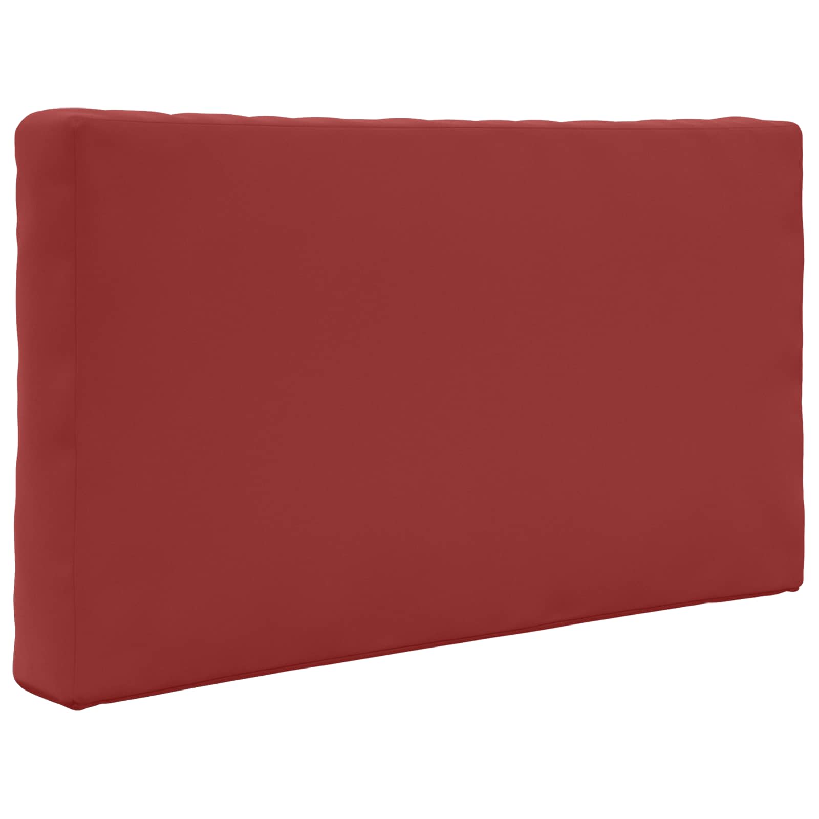 Cuscino per divano da esterno Poliestere Rosso vino 80 x 80 cm
