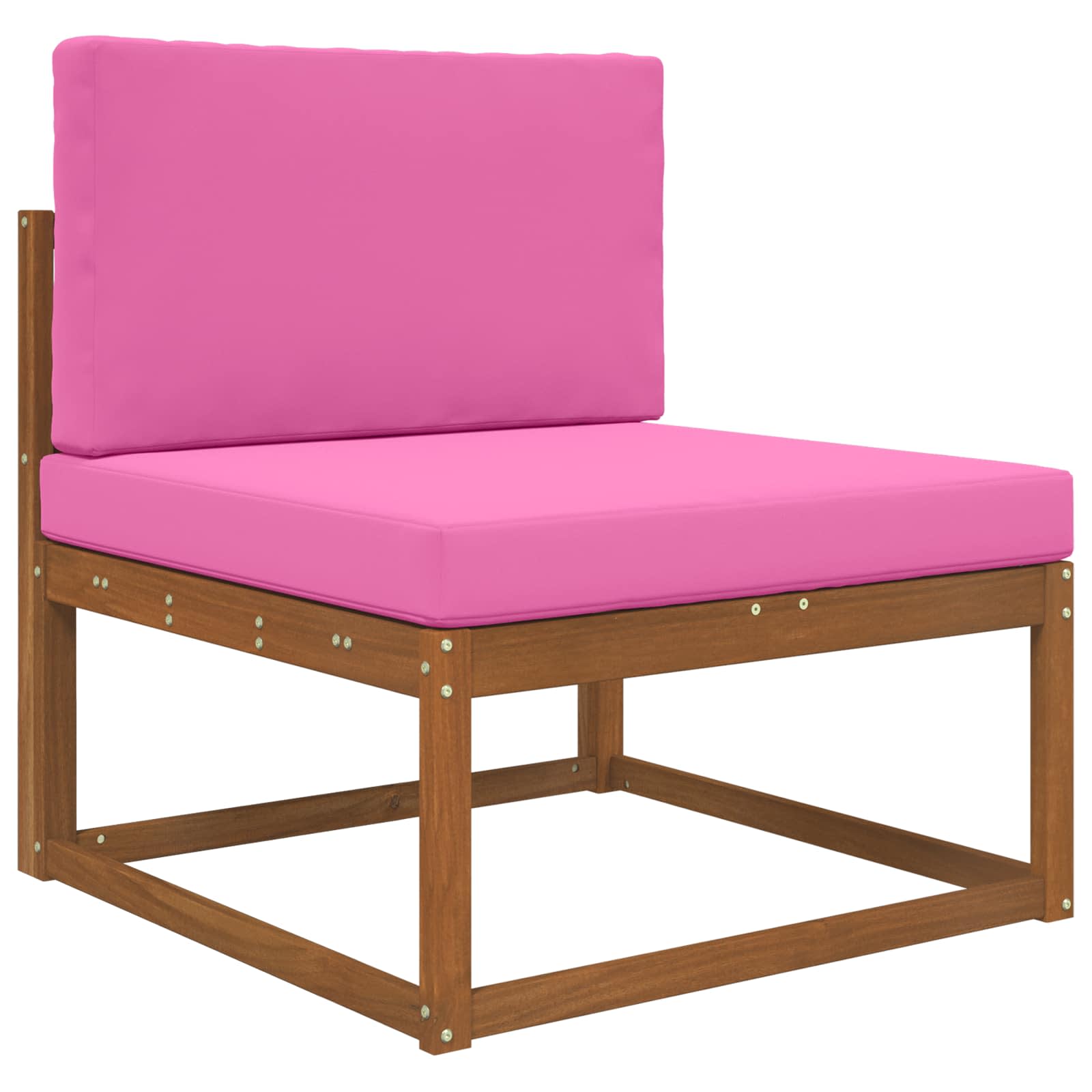 Cuscino per divano da esterno Poliestere Rosa 80 x 80 cm