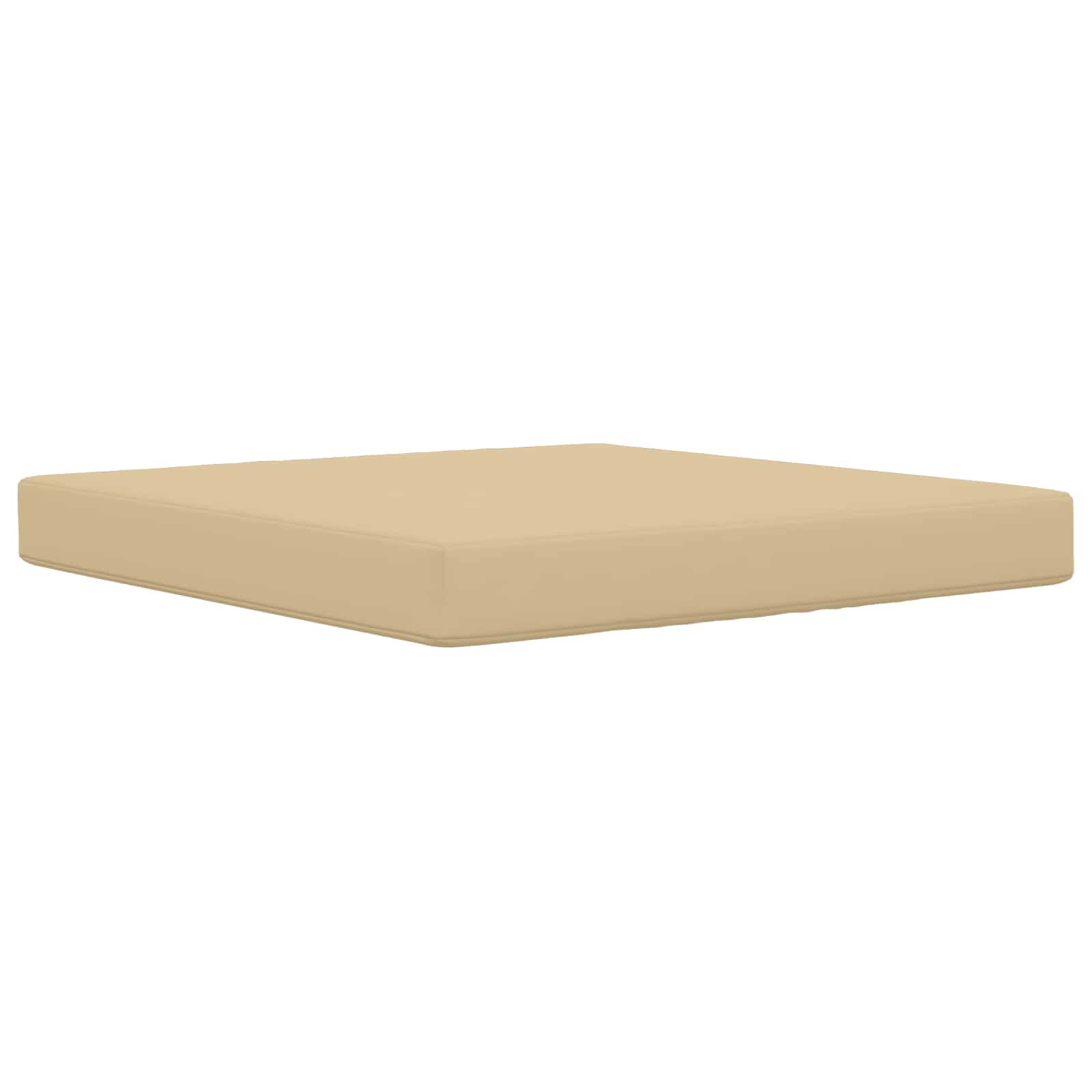 Cuscino per divano da esterno Poliestere Beige 80 x 80 cm