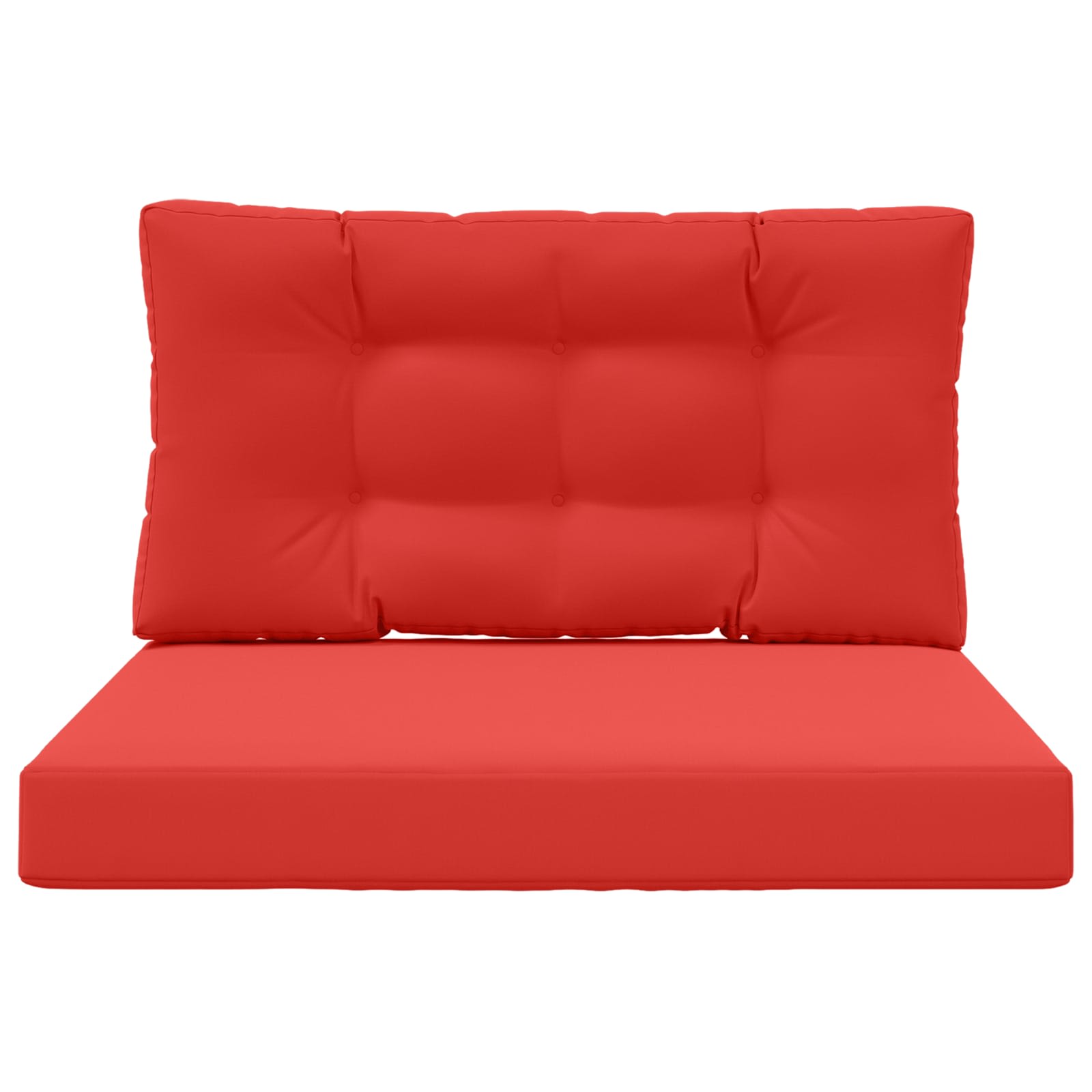 Cuscino per divano da esterno Poliestere Rosso 80 x 80 cm
