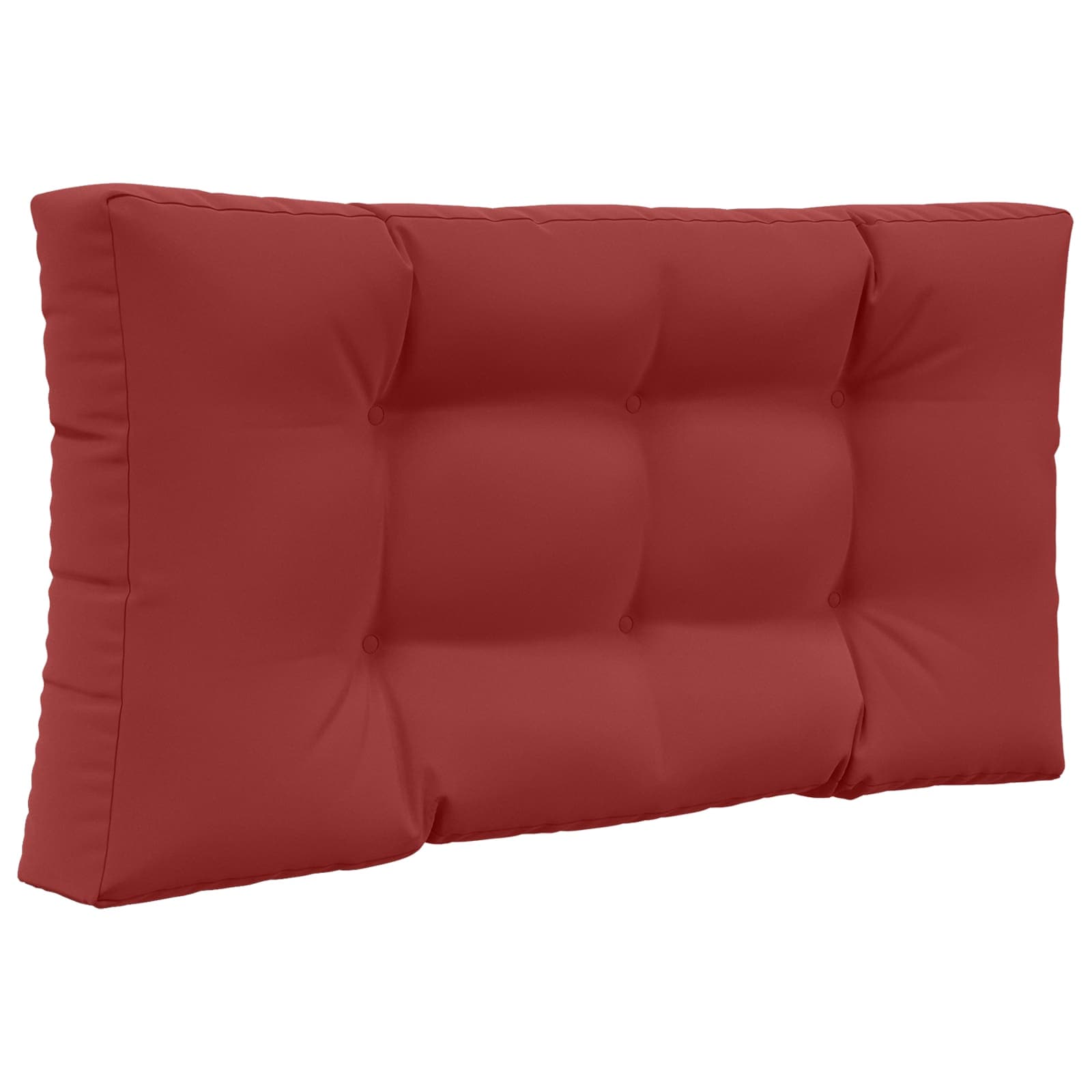 Cuscino per divano da esterno Poliestere Rosso vino 80 x 80 cm