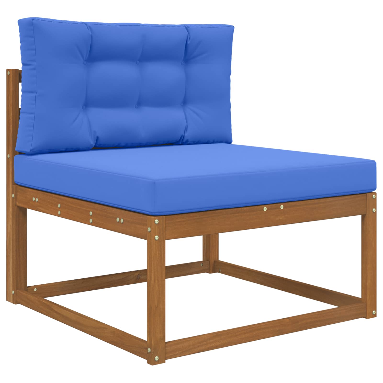 Cuscino per divano da esterno Poliestere Blu Reale 80 x 80 cm
