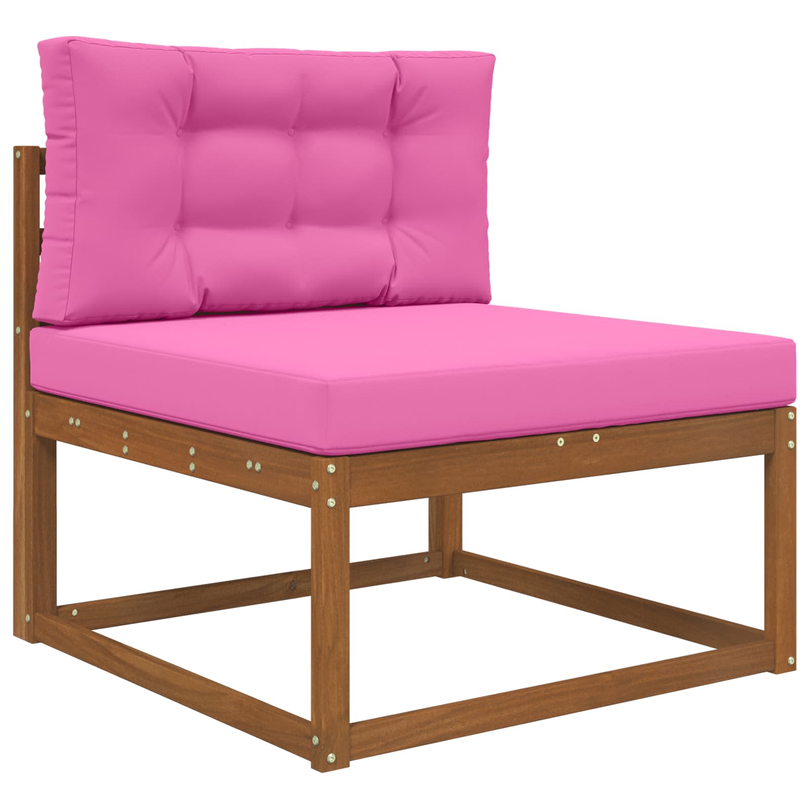 Cuscino per divano da esterno Poliestere Rosa 80 x 80 cm
