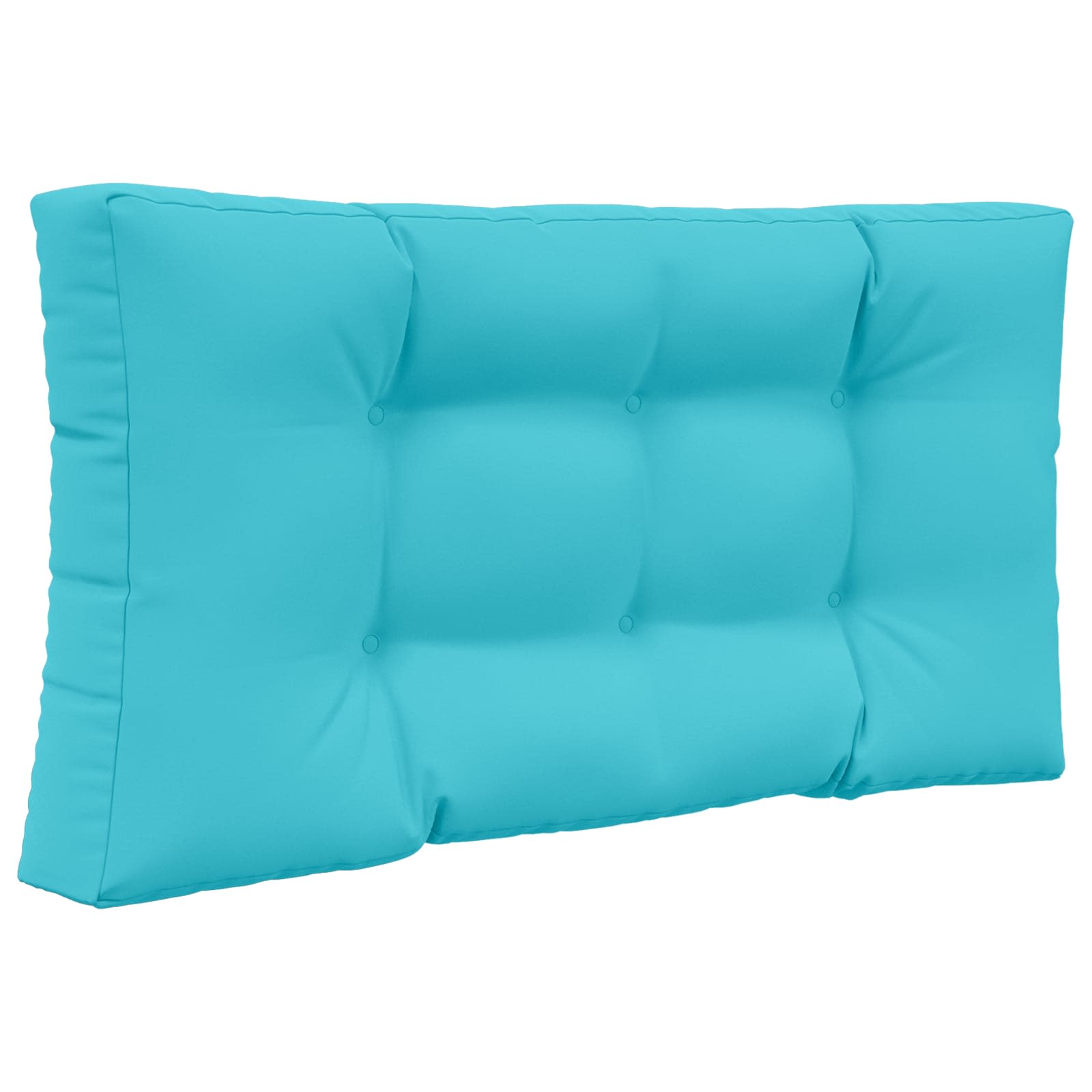Cuscino per divano da esterno Poliestere Turchese 80 x 80 cm
