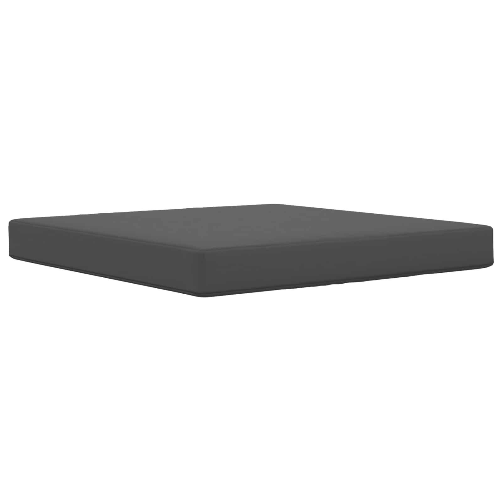 Cuscino per divano da esterno Poliestere Antracite 80 x 80 cm