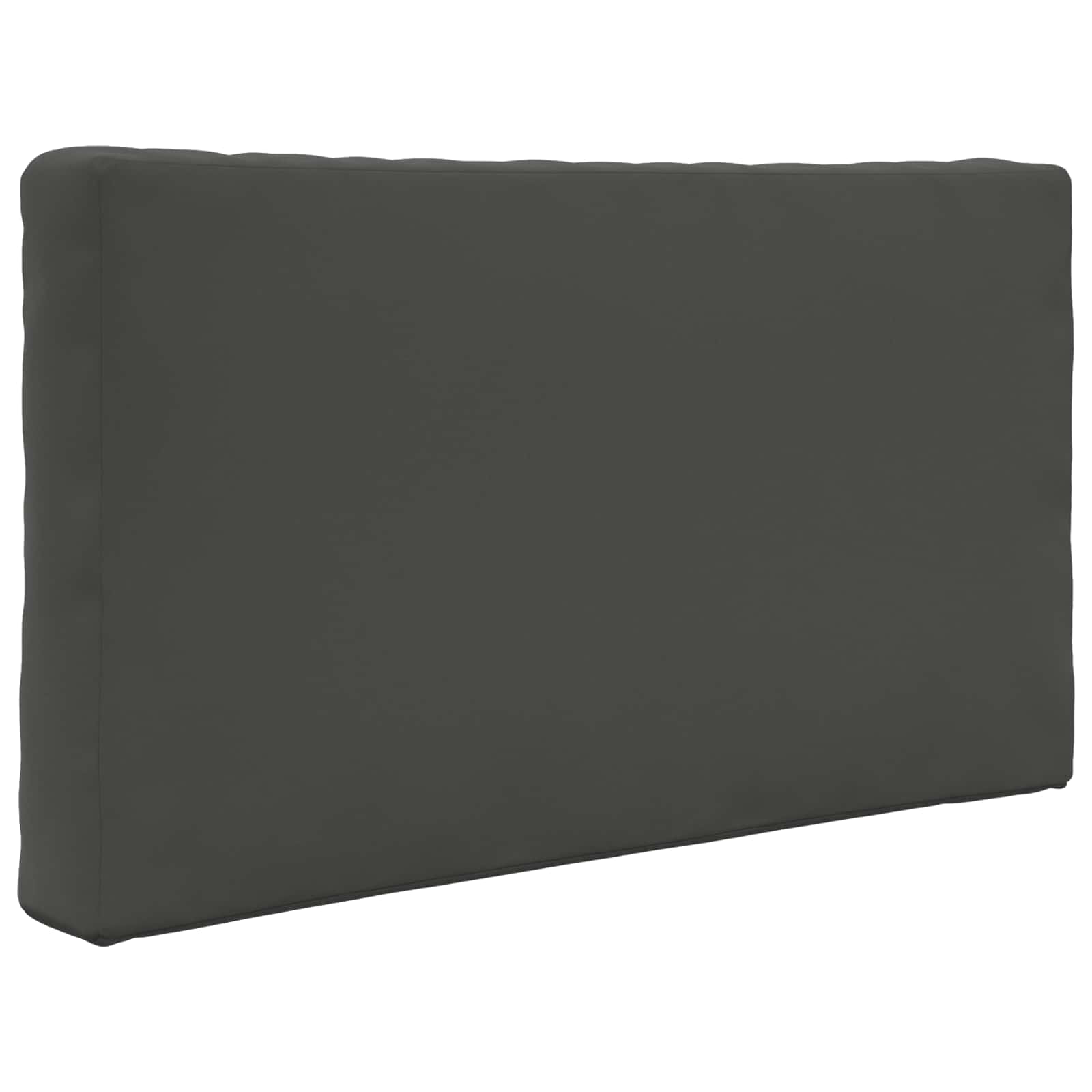 Cuscino per divano da esterno Poliestere Antracite 80 x 80 cm