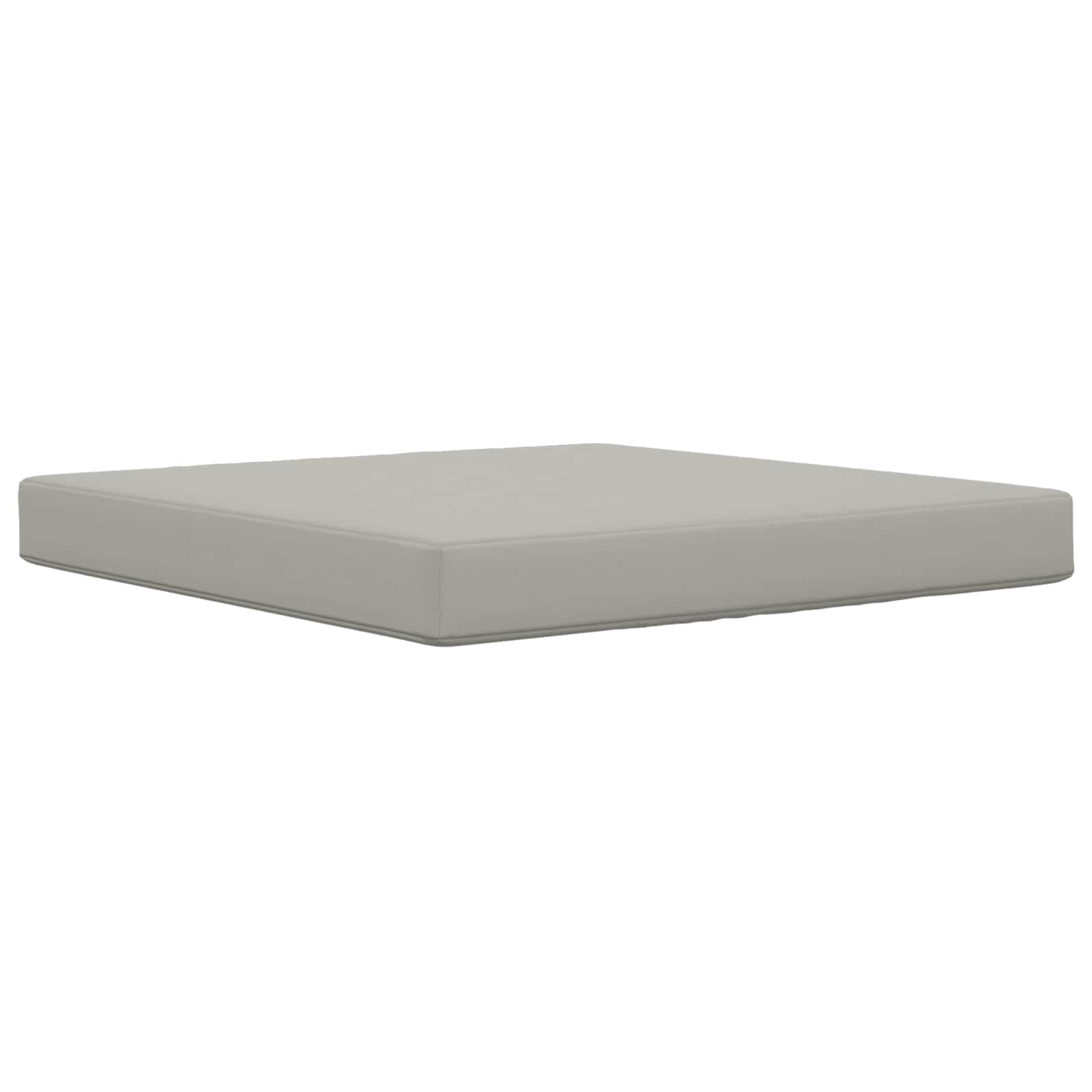 Cuscino per divano da esterno Poliestere Grigio 80 x 80 cm