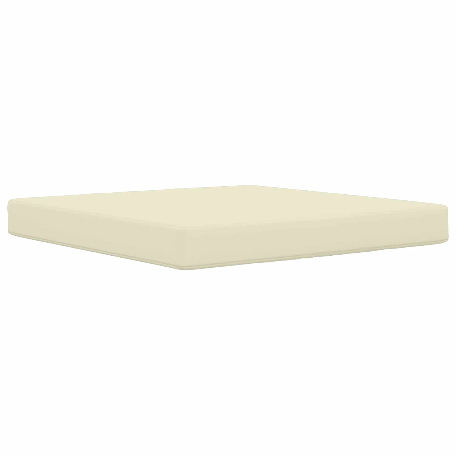 Cuscino per divano da esterno Poliestere Crema 80 x 80 cm