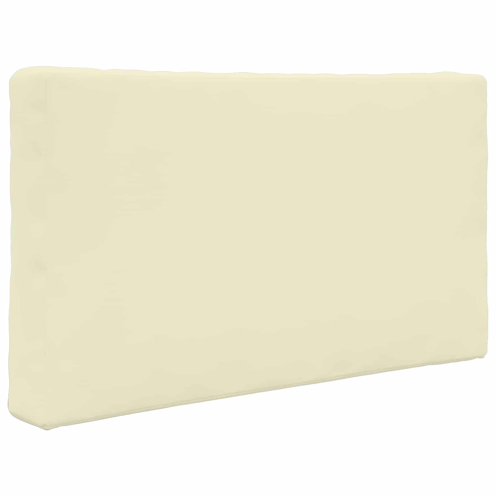Cuscino per divano da esterno Poliestere Crema 80 x 80 cm