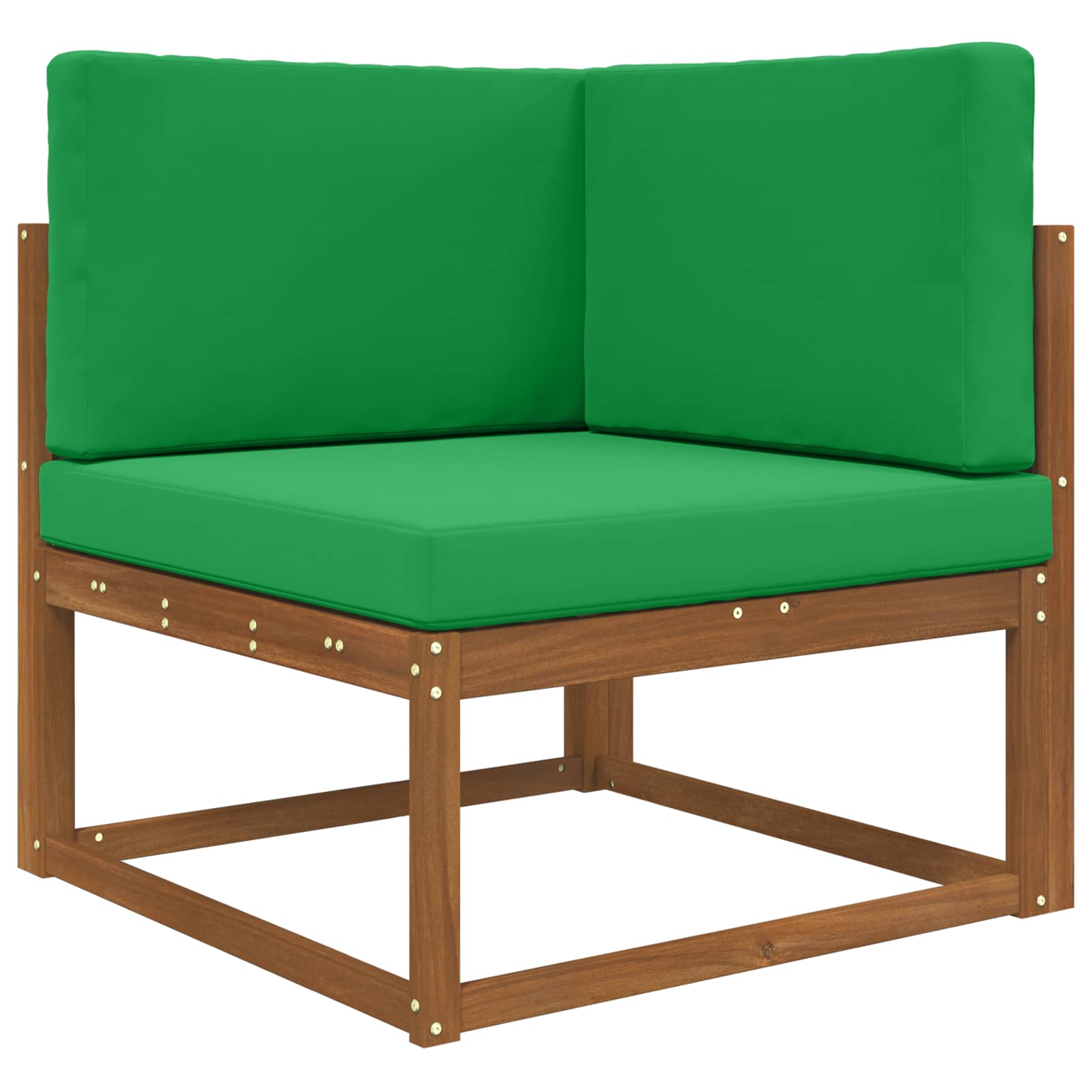 Cuscino per divano da esterno Poliestere Verde 80 x 80 cm