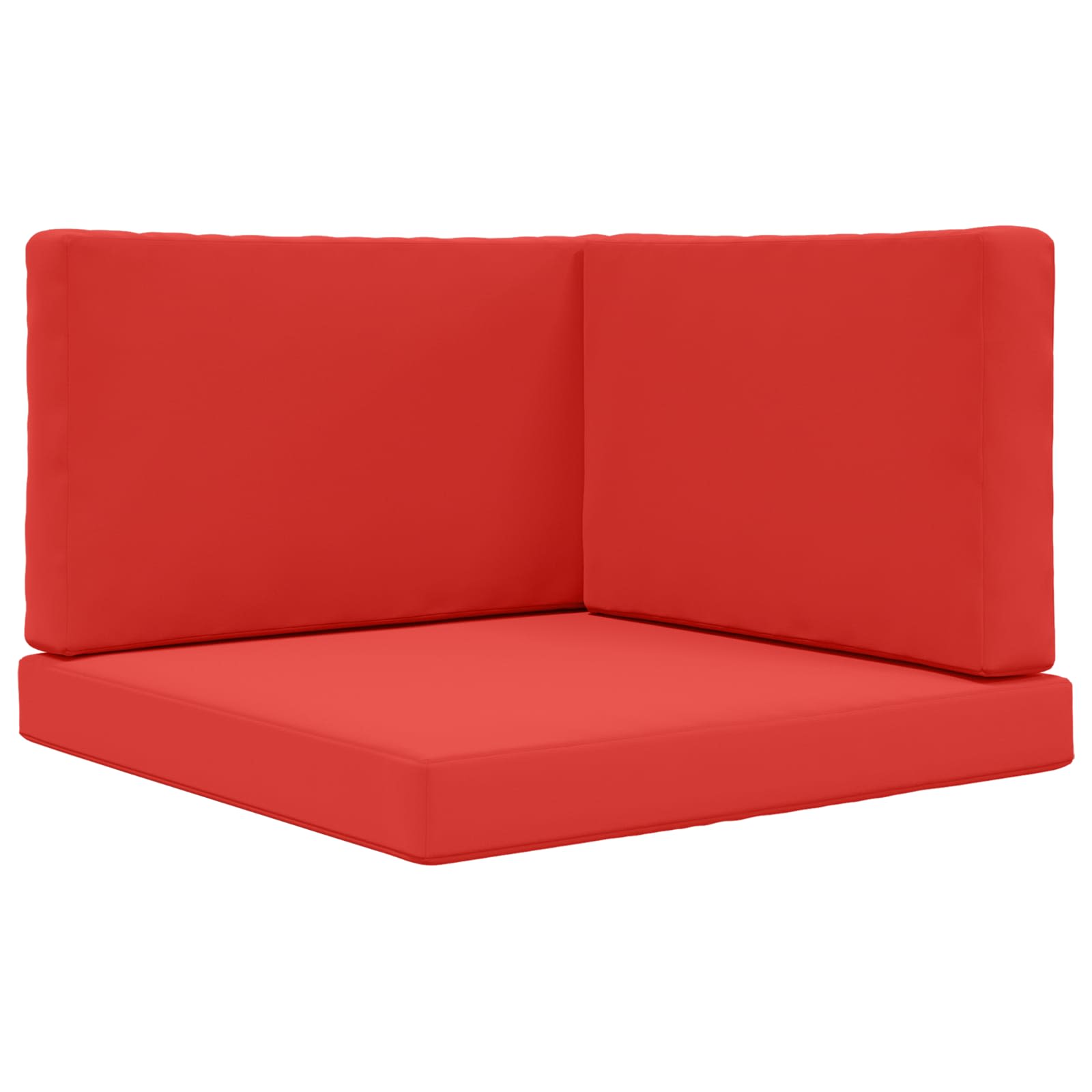 Cuscino per divano da esterno Poliestere Rosso 80 x 80 cm