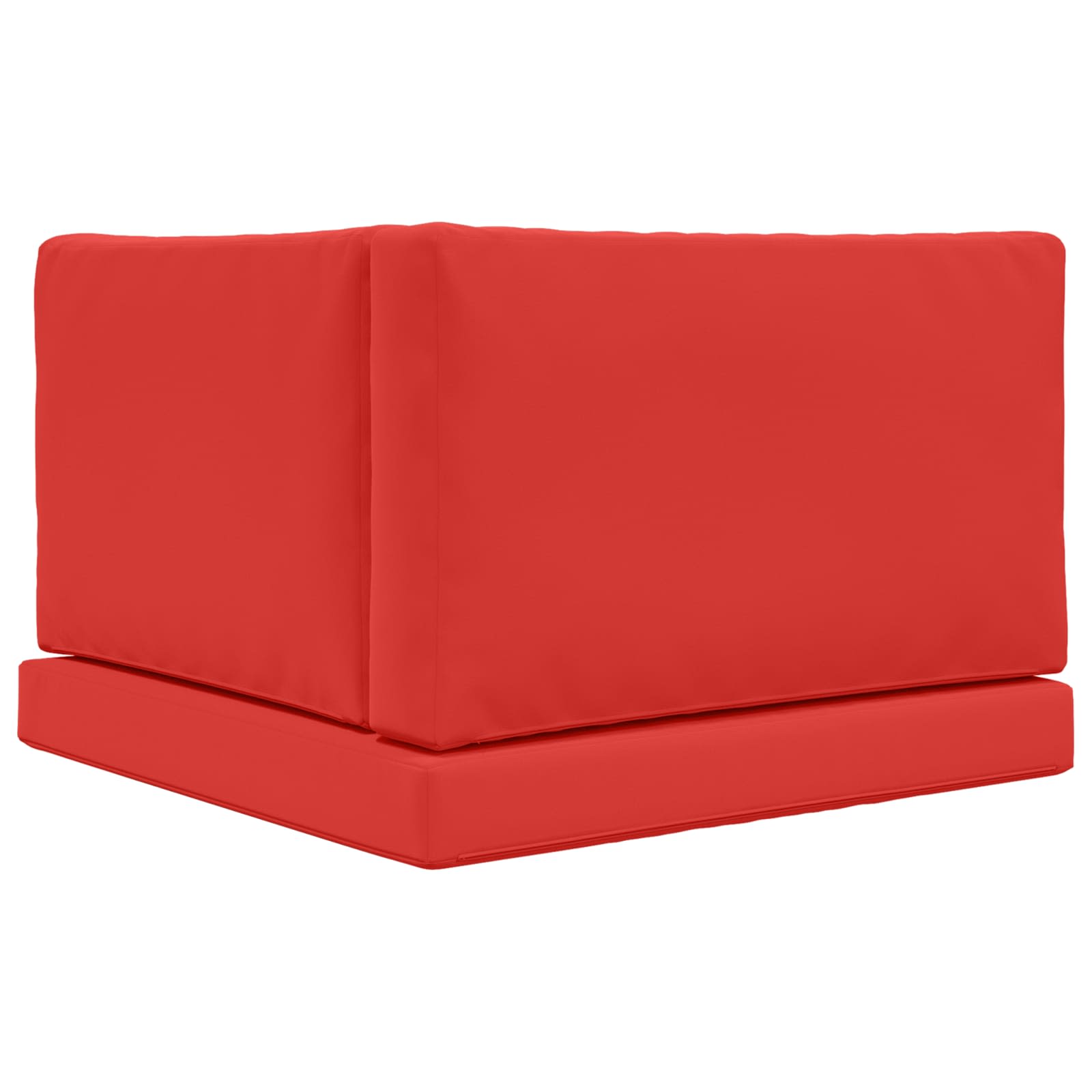 Cuscino per divano da esterno Poliestere Rosso 80 x 80 cm