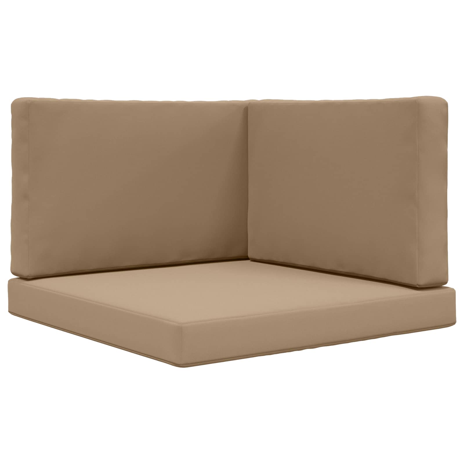Cuscino per divano da esterno Poliestere Tortora 80 x 80 cm