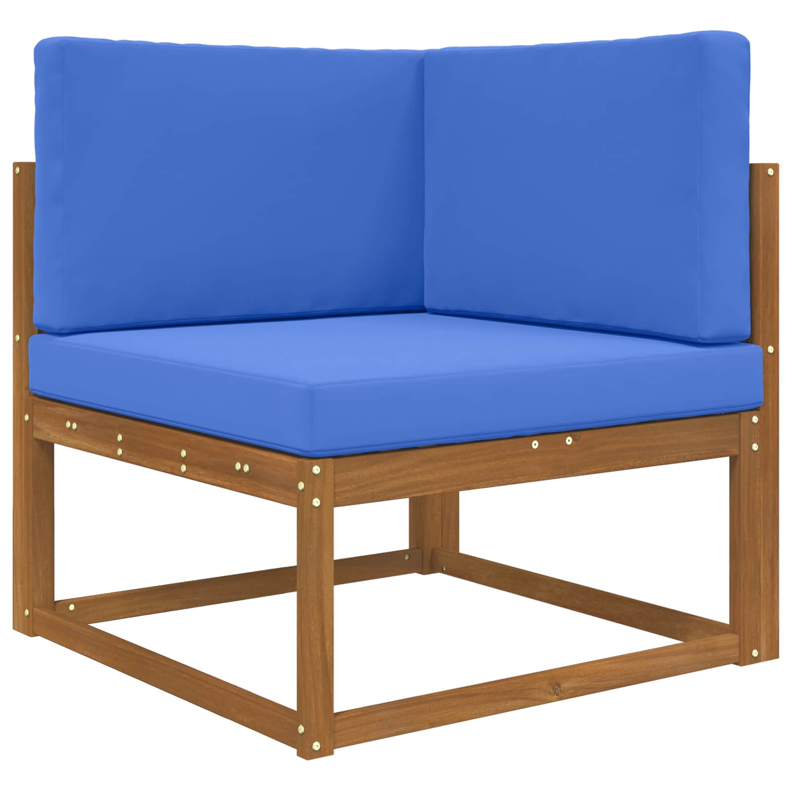 Cuscino per divano da esterno Poliestere Blu Reale 80 x 80 cm