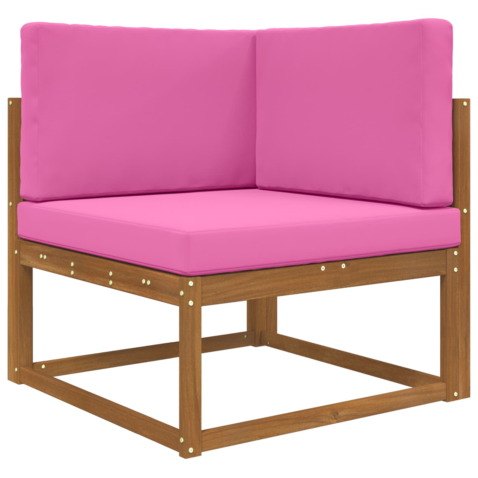 Cuscino per divano da esterno Poliestere Rosa 80 x 80 cm