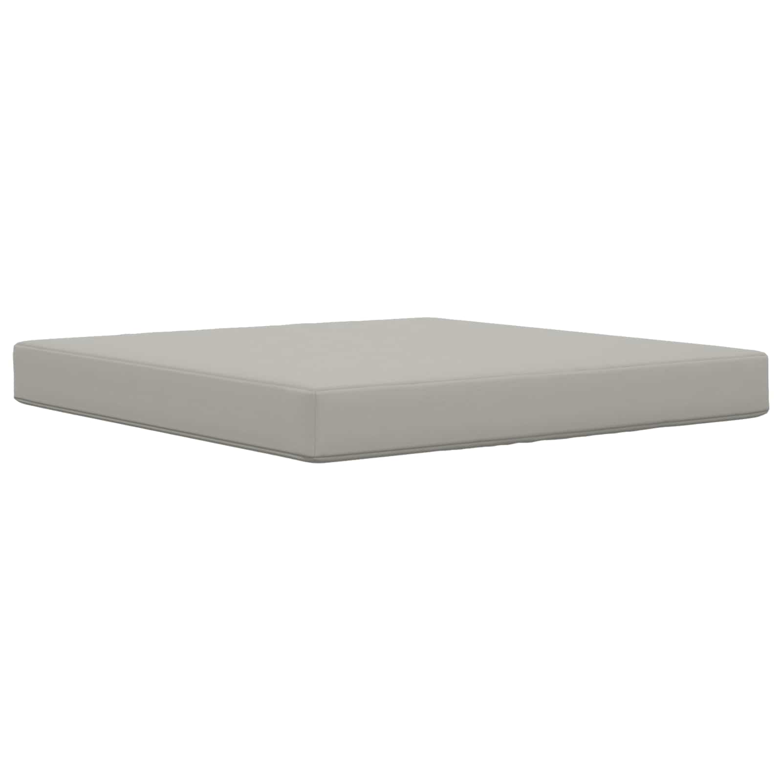 Cuscino per divano da esterno Poliestere Grigio 80 x 80 cm