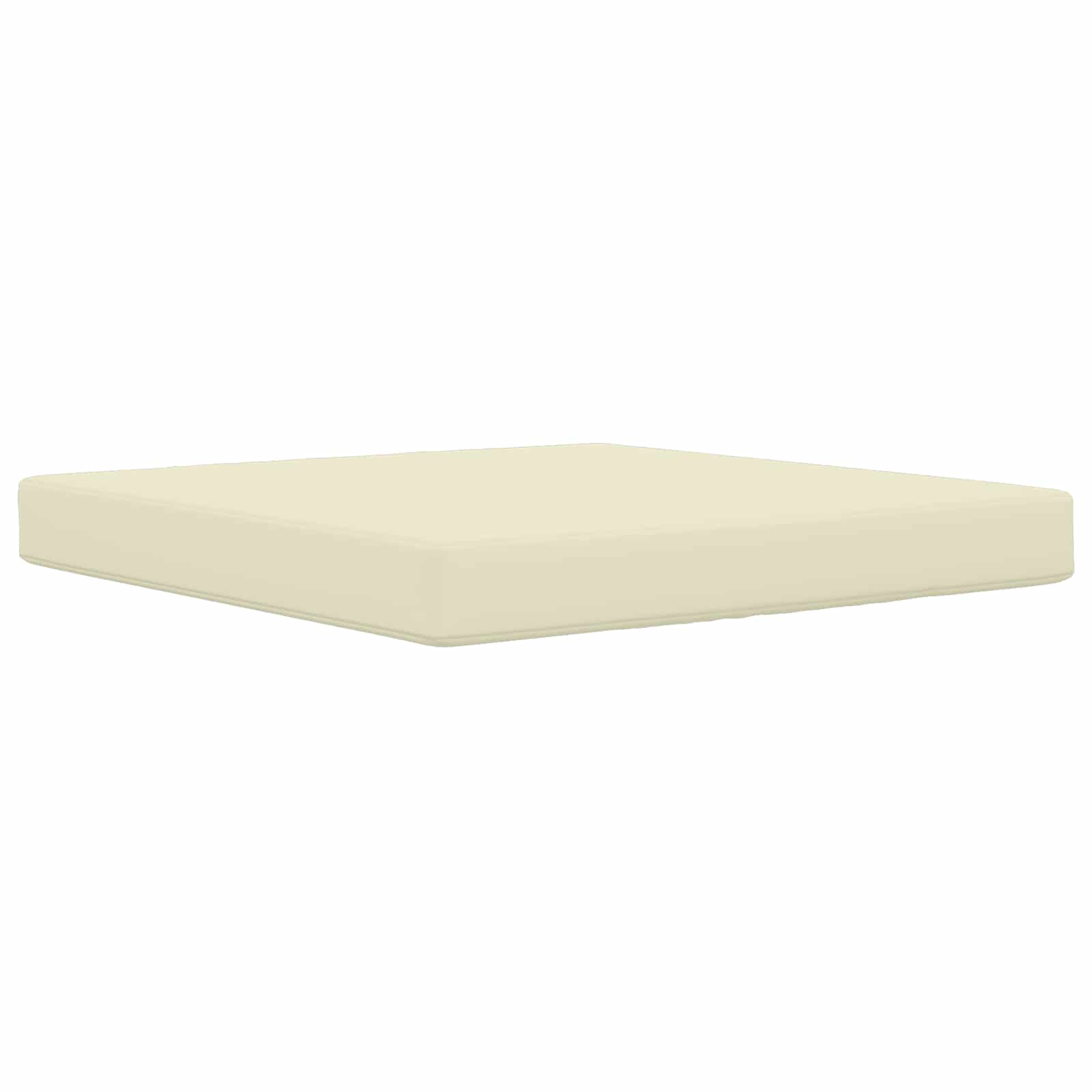 Cuscino per divano da esterno Poliestere Crema 80 x 80 cm