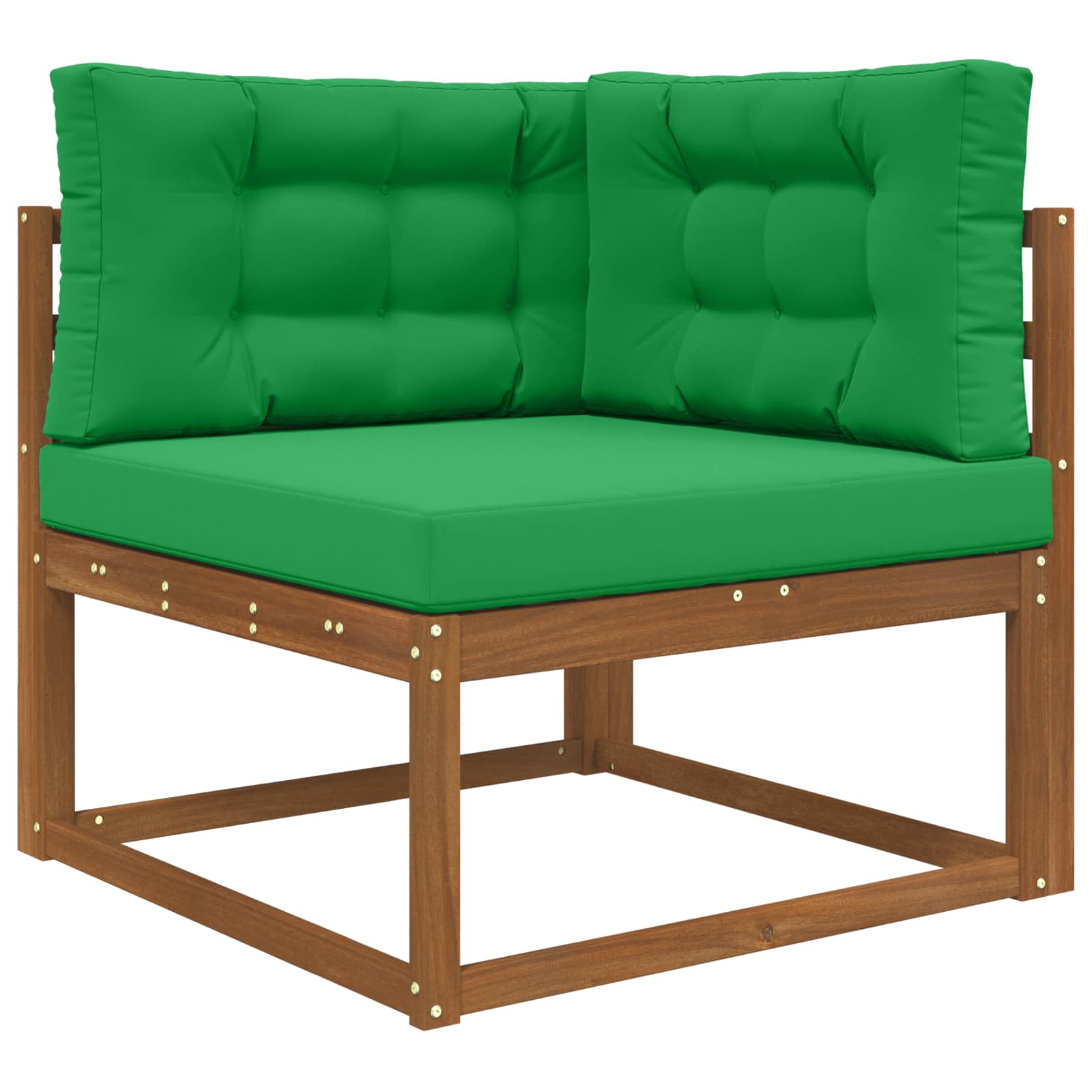 Cuscino per divano da esterno Poliestere Verde 80 x 80 cm